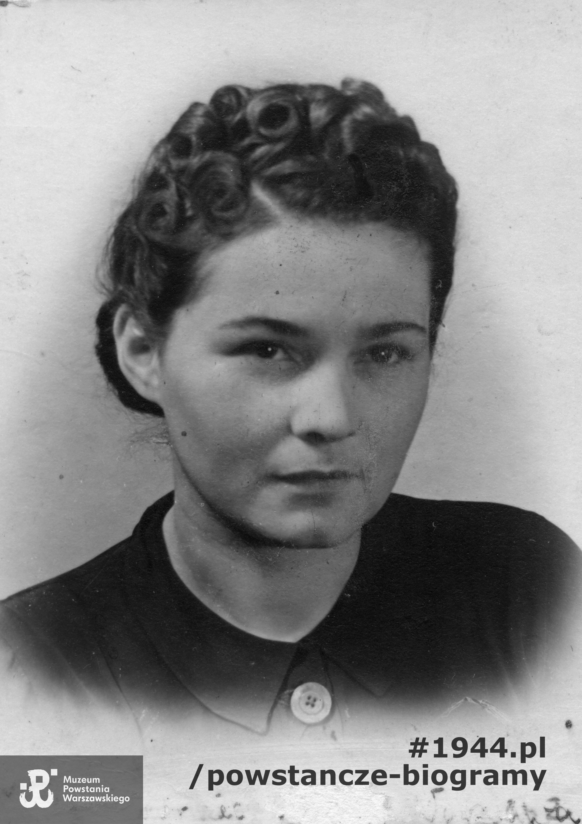 Irena Marcelina Nauman - Połczyńska (1910-1944). Na zdjęciu w czerwcu 1939 roku.