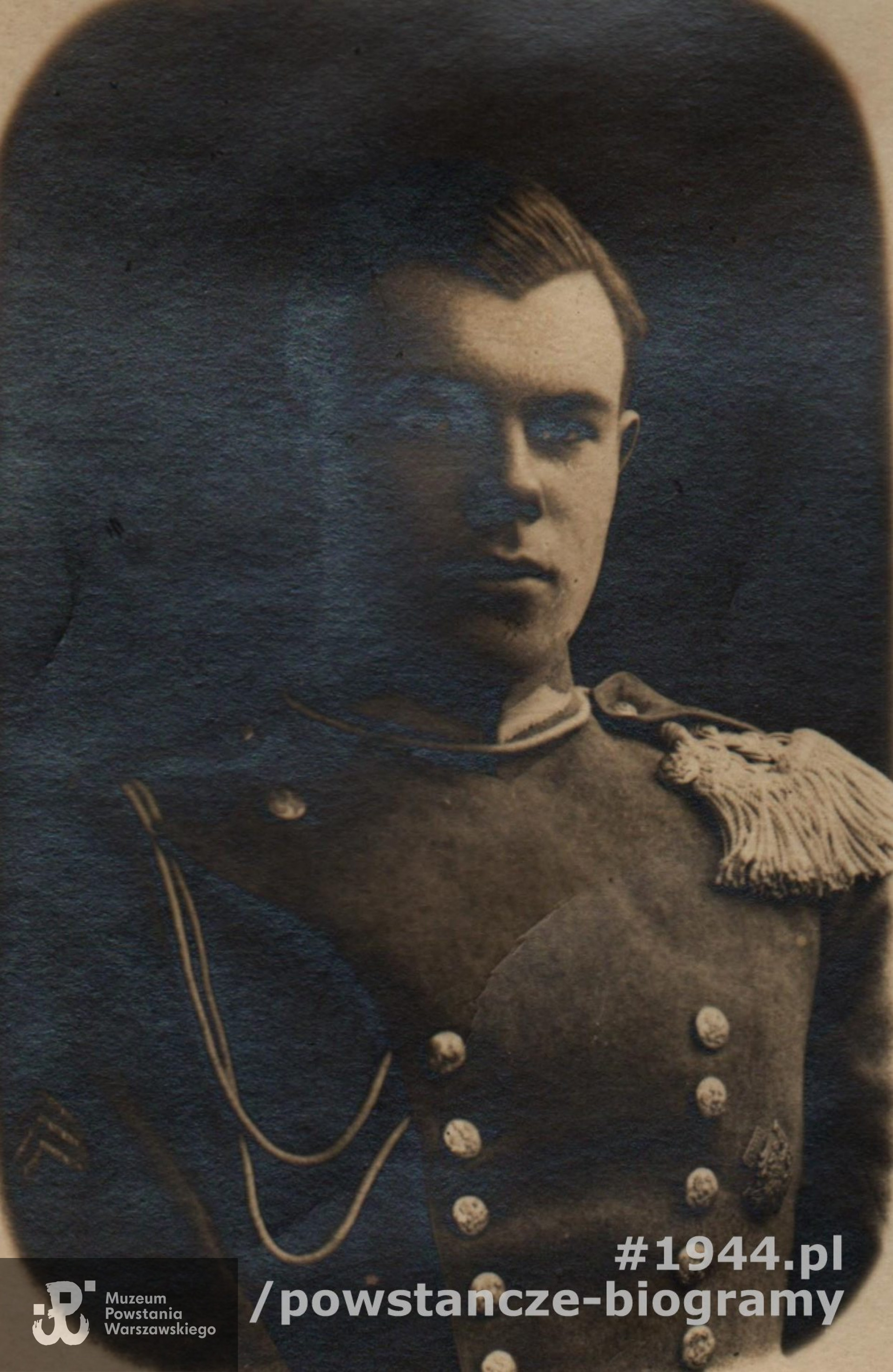 Stefan Strzeszewski ps. "Niedźwiedzki". Fot. z Archiwum Politechniki Warszawskiej, akta osobowe Stefana Strzeszewskiego sygn. 3534, udostępnił p. Michał Raczkowski