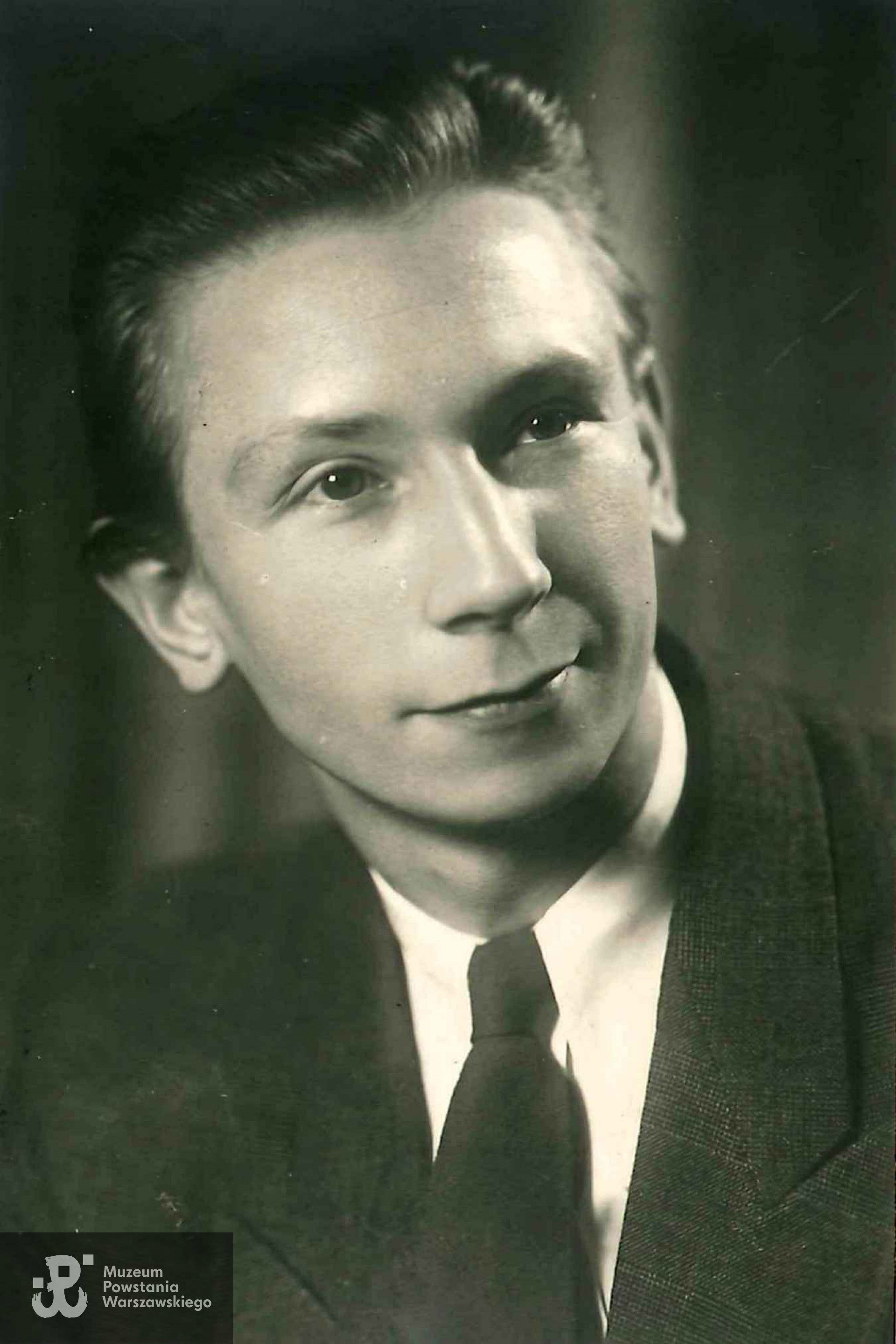 Henryk po powrocie do kraju, lata 40-te XX w.  Fot. ze zbiorów rodzinnych, skan udostępniła p. Elżbieta Janik