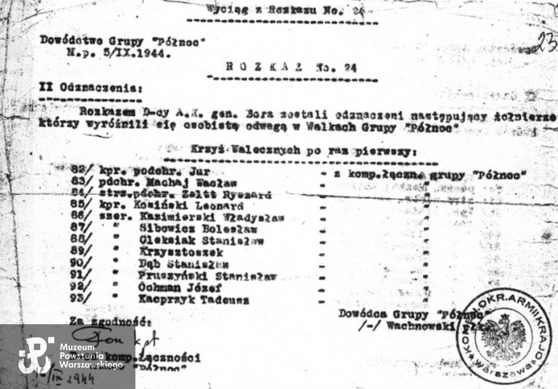 Fot. archiwum rodzinne / materiały do Słownika Uczestników PW