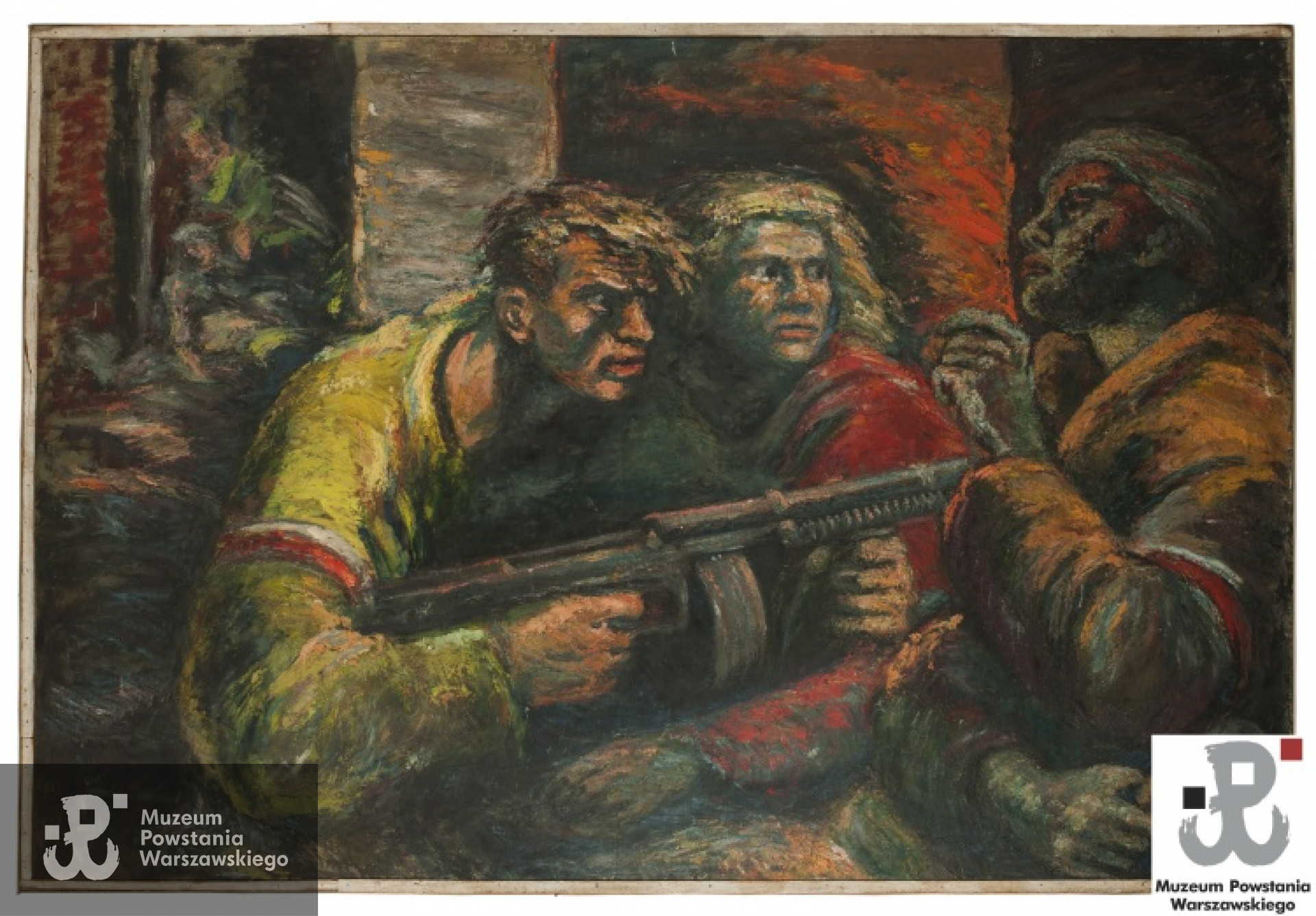 „Na stanowisku”  (1950 - 1965) Zbiory MPW, sygn. MPW-M/2527