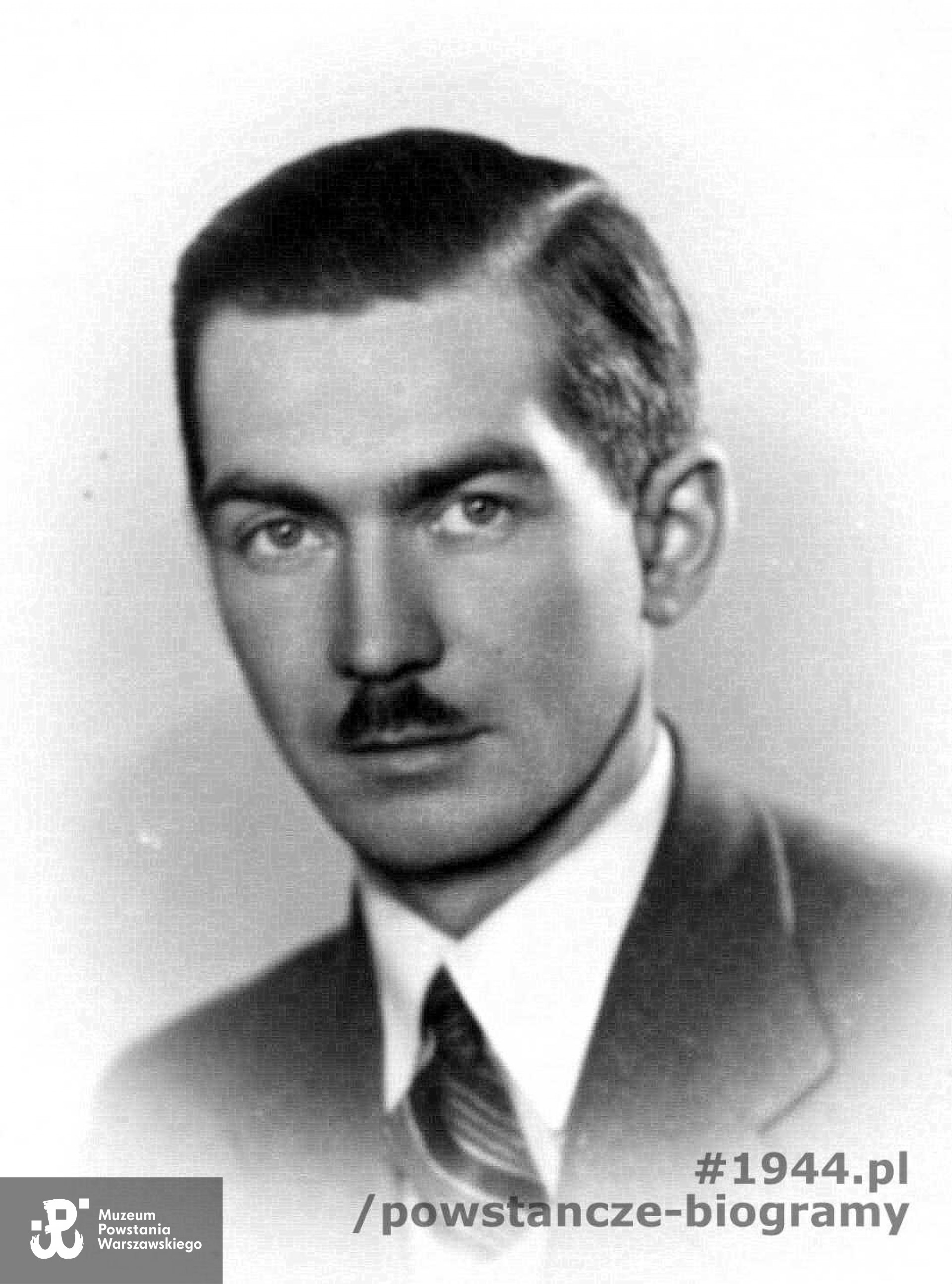 dr Stefan Marian Jeute ps. "Marian" (1918-1944). Fot. z archiwum rodzinnego p. Wojciecha Jeute/<i>Encyklopedia Medyków Powstania Warszawskiego </i>