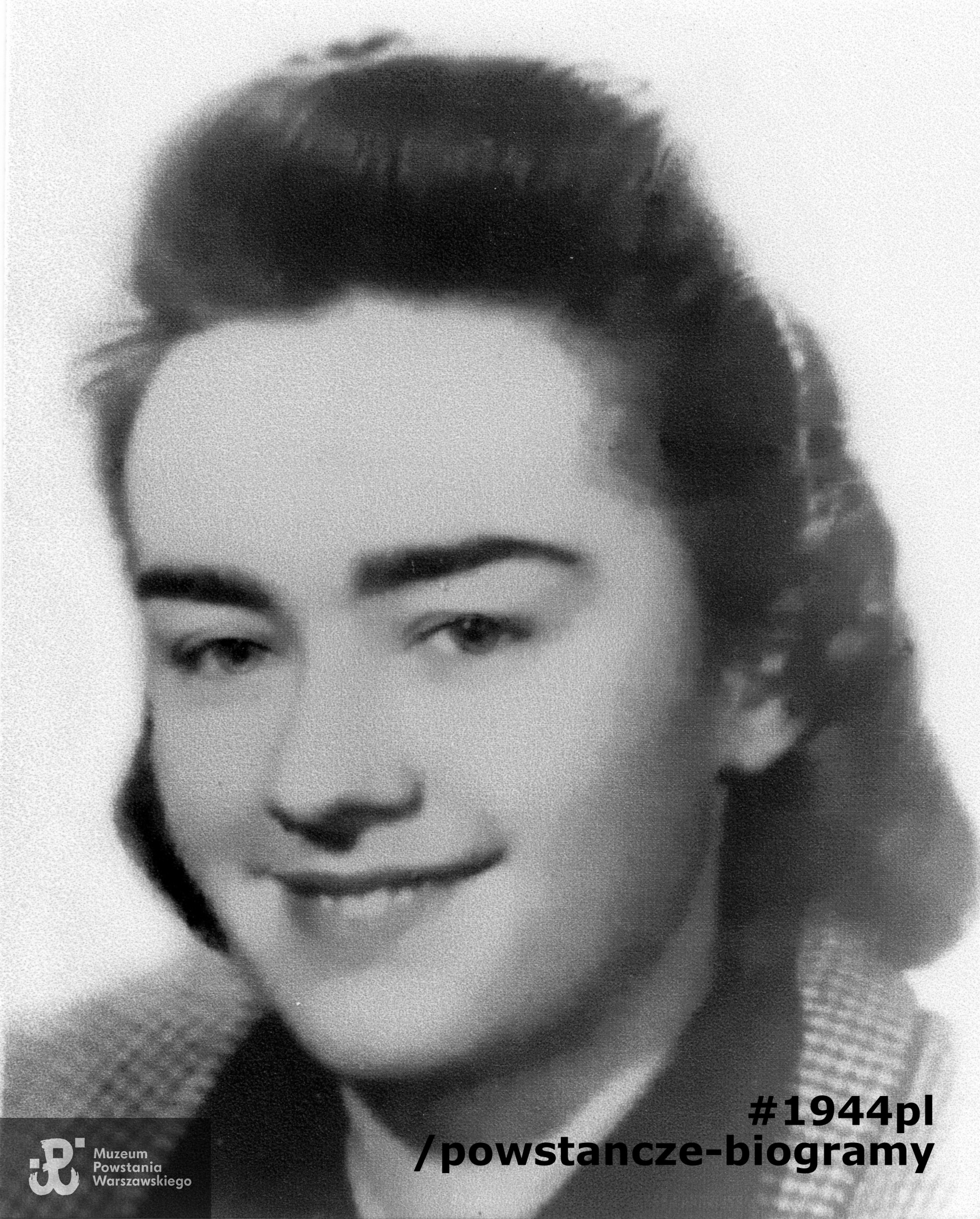 Elżbieta Naruszewiczówna - Koperska. Fot. materiały do Słownika Uczestników PW - zbiór WIEPW