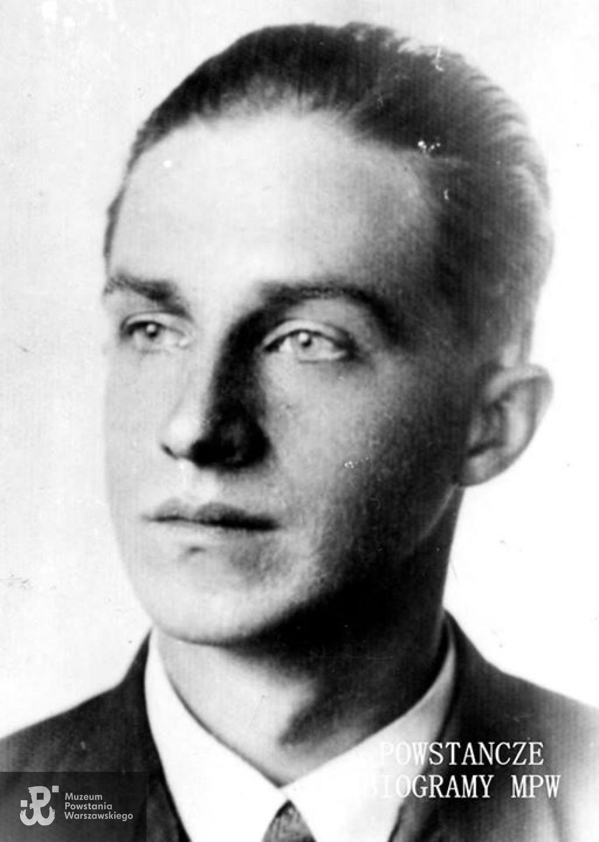 ppor. Józef Nowocień „Konrad”, zastępca dowódcy plutonu 3 kompanii „Giewonta” (1920-2004)