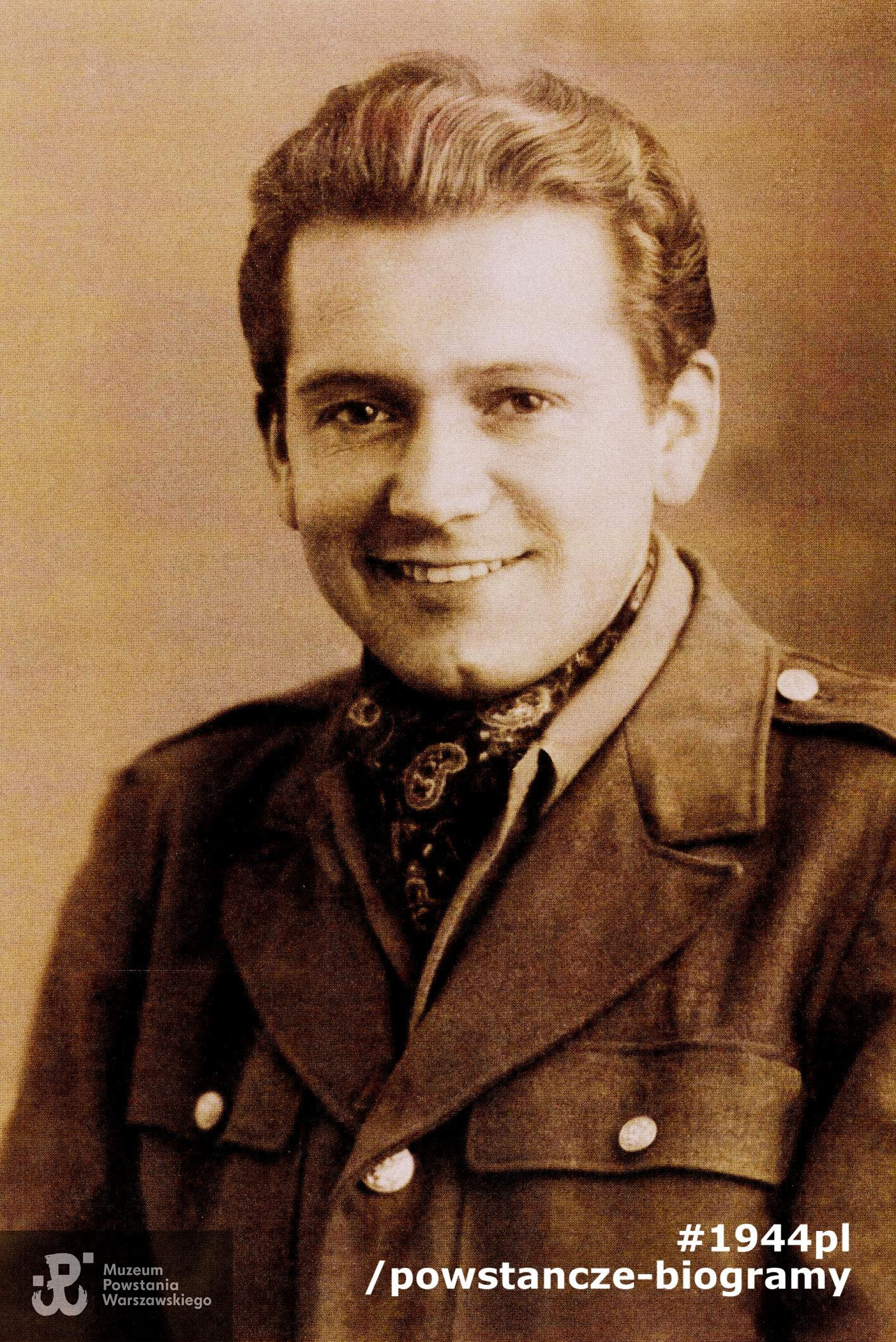 Tadeusz Ostrowski "Gut" (1922-2020). Archiwum prywatne, materiały do Słownika Biograficznego Uczestników PW