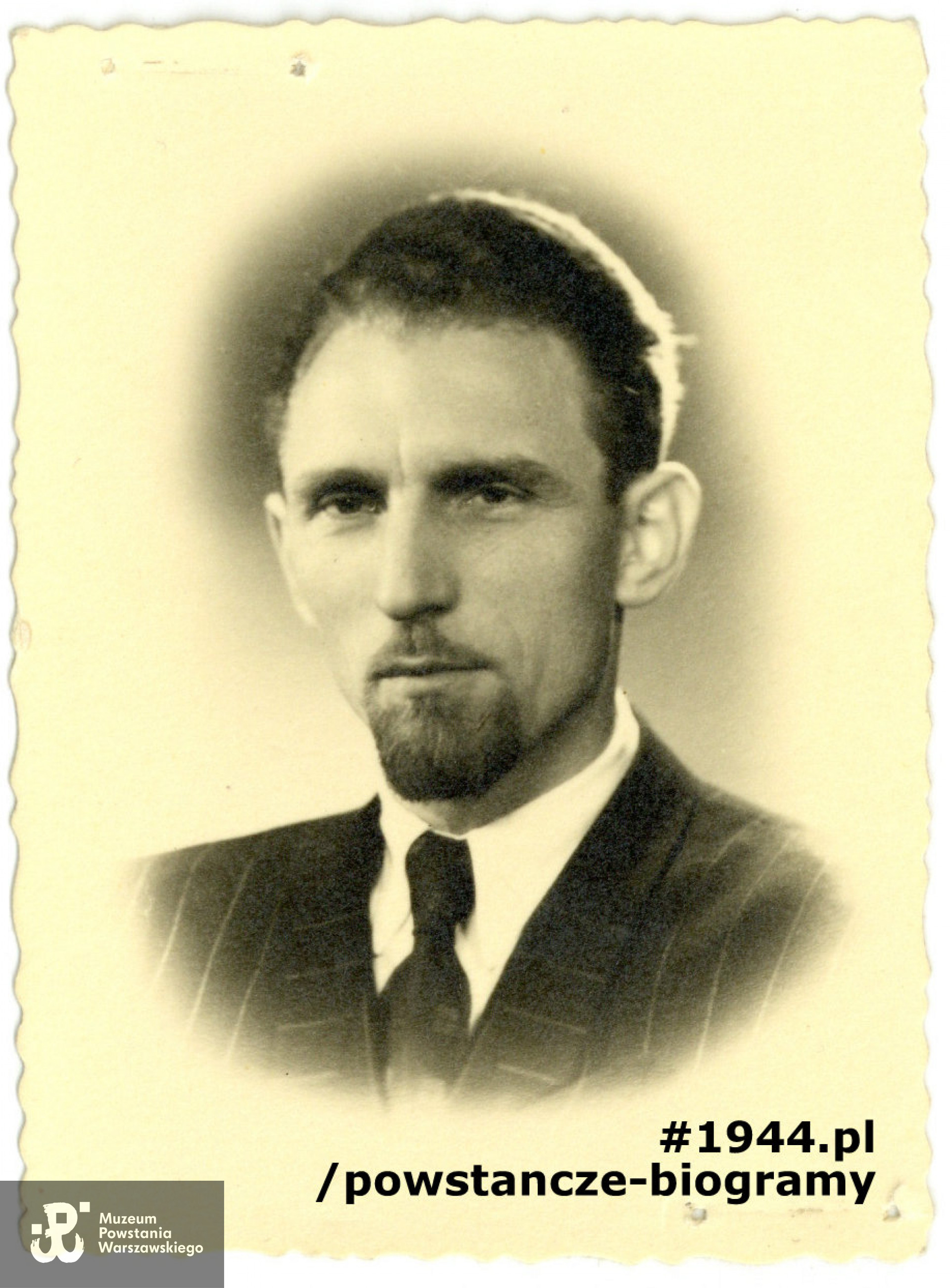kpr. pchor.  Zygmunt Pleban ps. "Łukasz" (1916-1972). Fotografia udostępniona przez p. Elżbietę Mańkowską z domu Pleban.