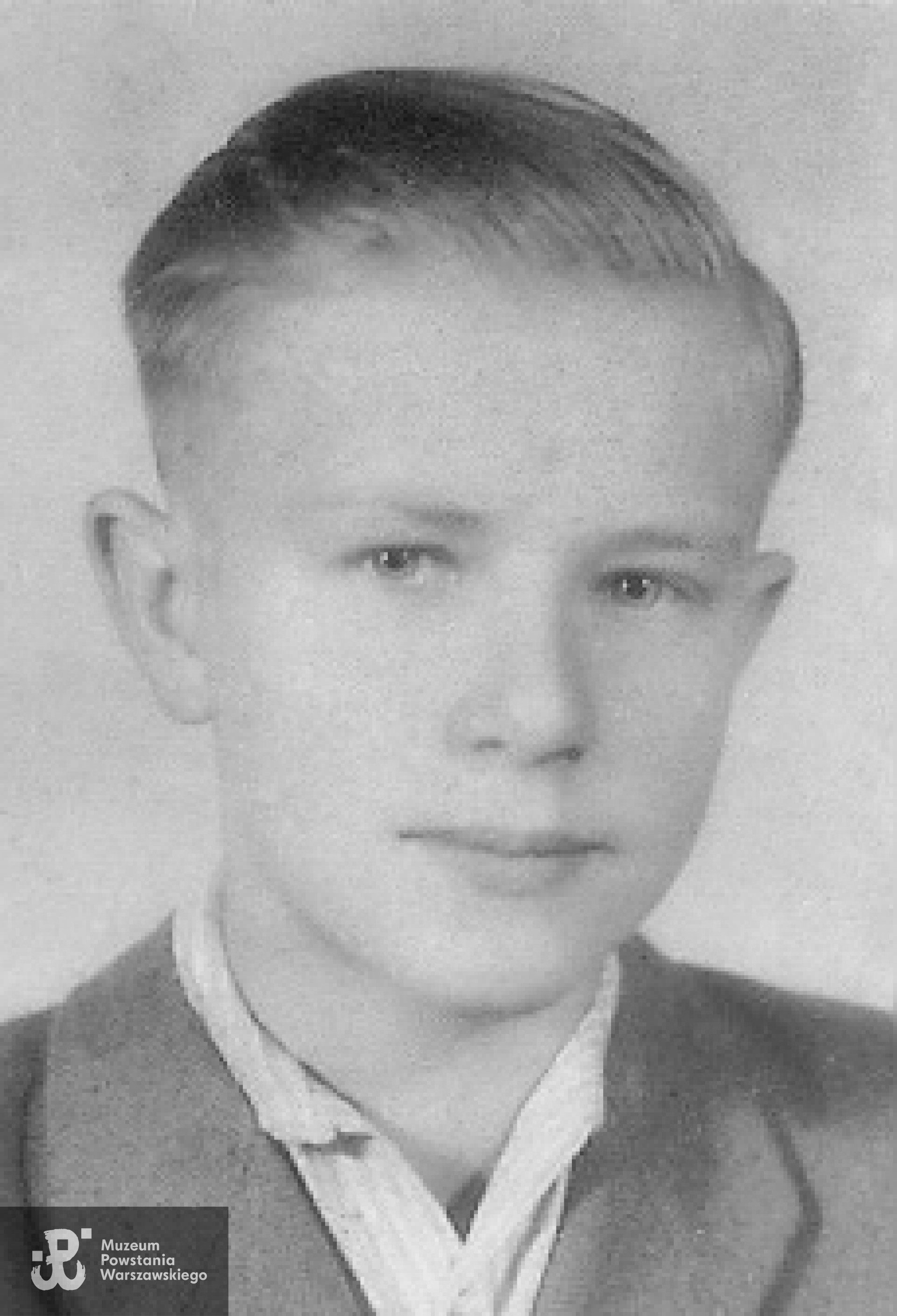 Tadeusz Rousseau. Fotografia wykonana 14 lutego 1949 roku. Z archiwum rodzinnego Grzegorz Rousseau