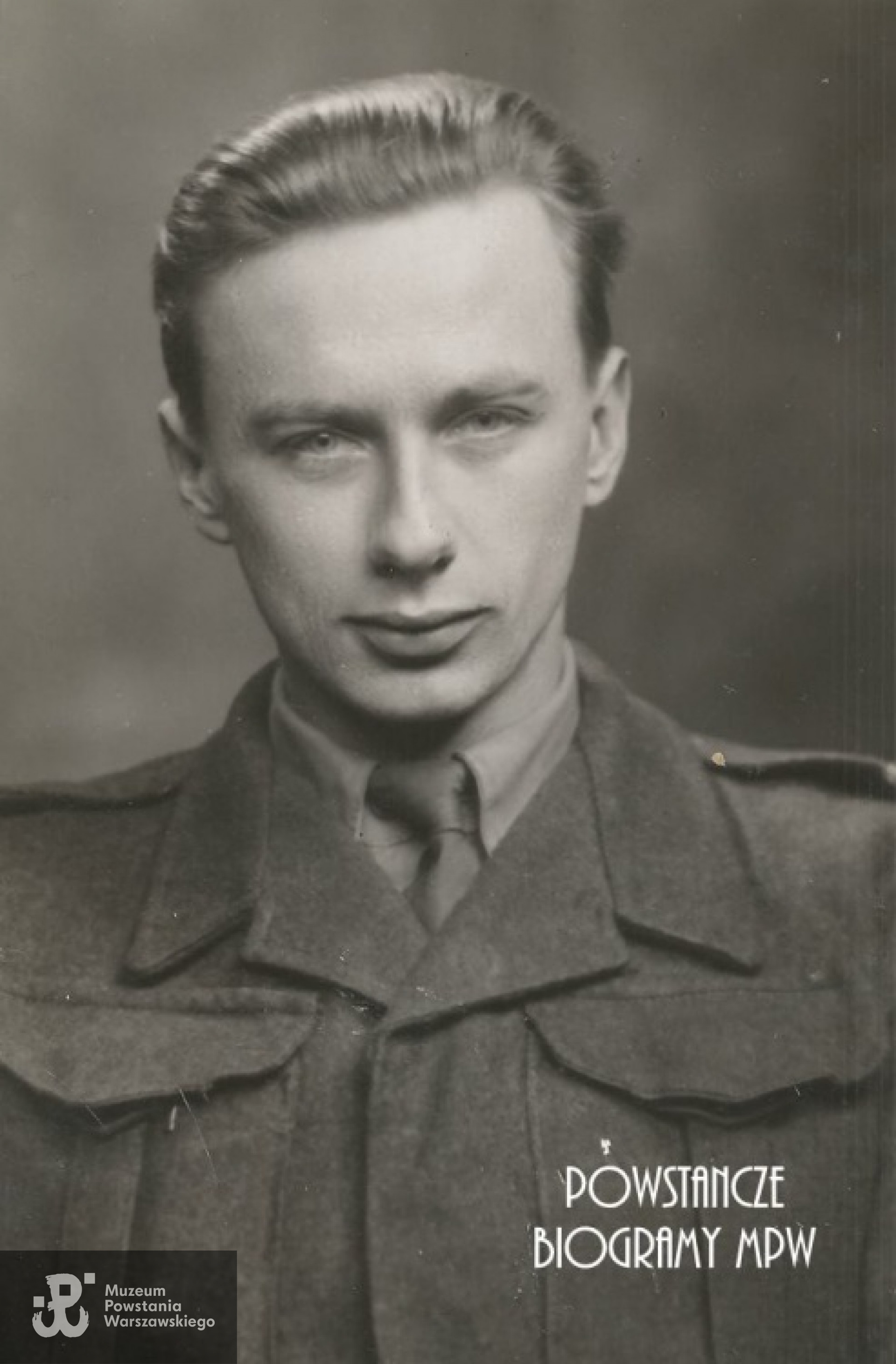 Podczas służby w PSZ. Fot. archiwum rodzinne, udostępnił Piotr Blak <i> Spadkobiercy żołnierzy Kompanii "Koszta"</i>