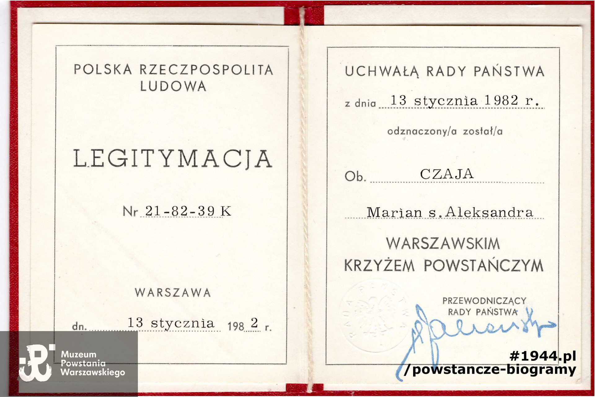 Ze zbiorów Muzeum Powstania Warszawskiego, sygn. P/8958 