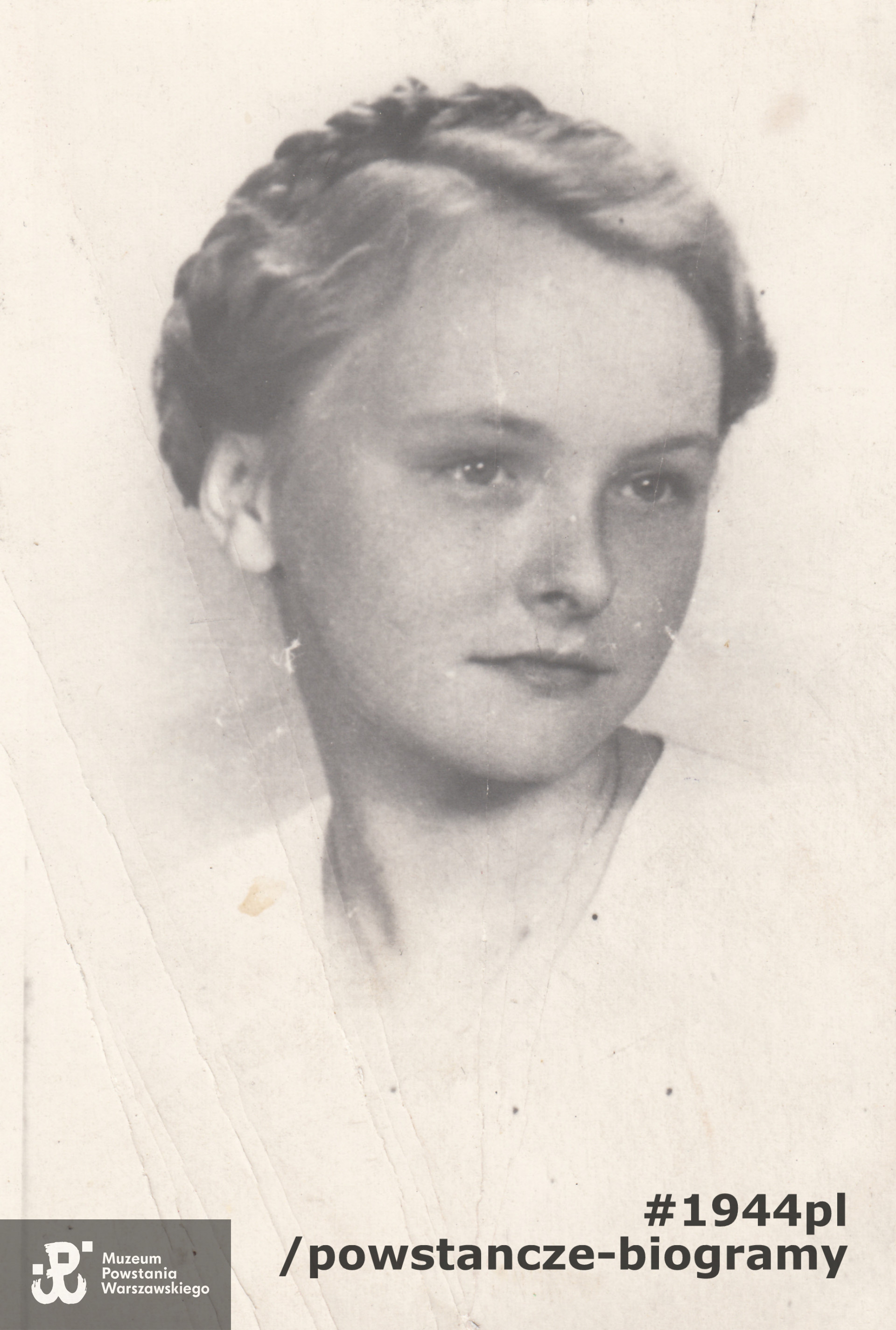 Zofia Riedel (1928-1944). Fot. udostępnione przez p. Agnieszkę Nagalską z domu Riedel,  archiwum rodzinne