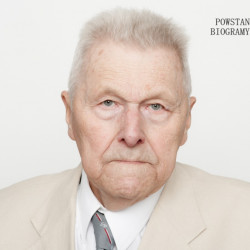 Andrzej Osmólski. Zdjęcie z serii portretów Powstańców Warszawskich w ramach projektu 