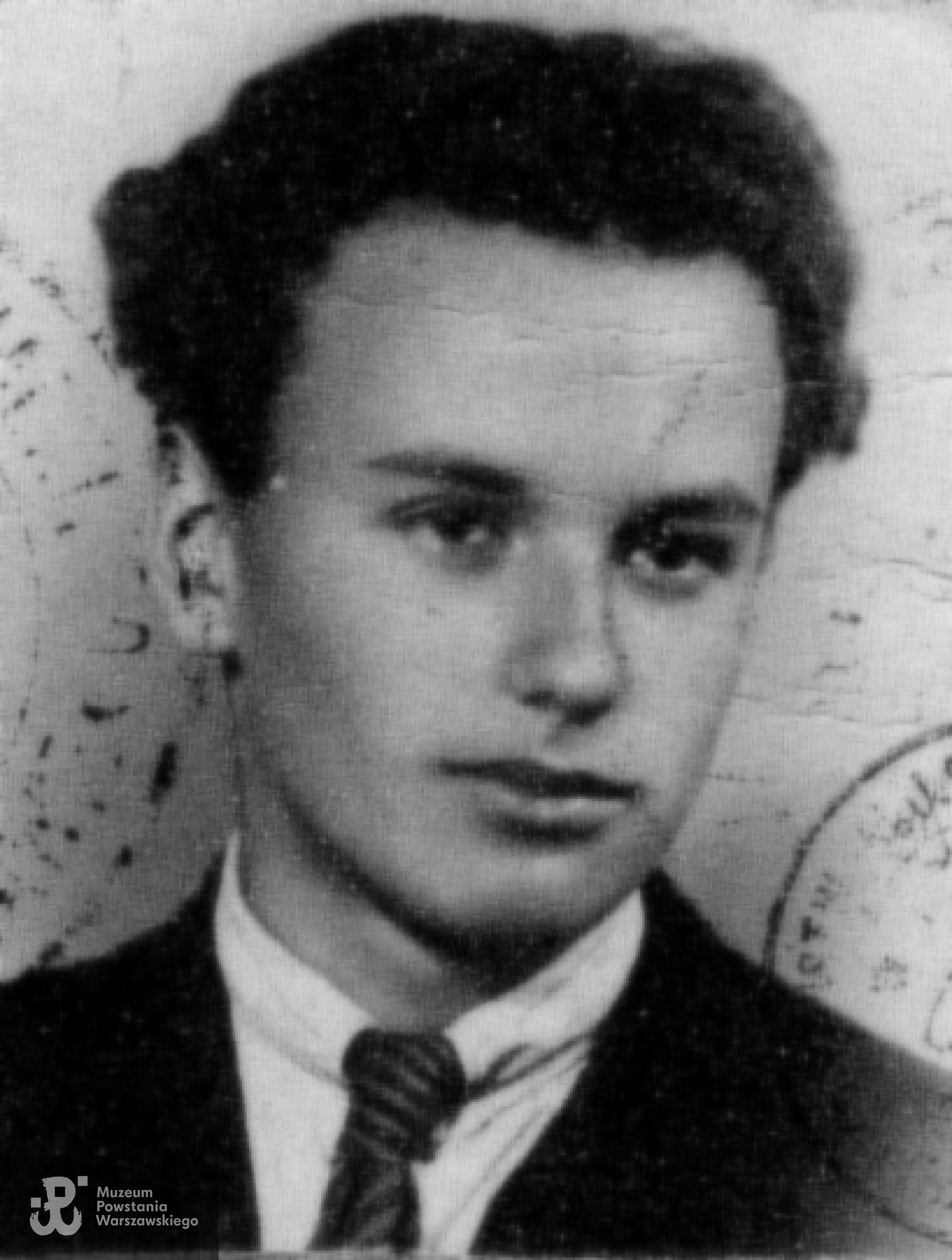 Roman Garbaczewski - 1945 r. Fot. udostępniona przez Archiwum 2. HBAP "Żbik"