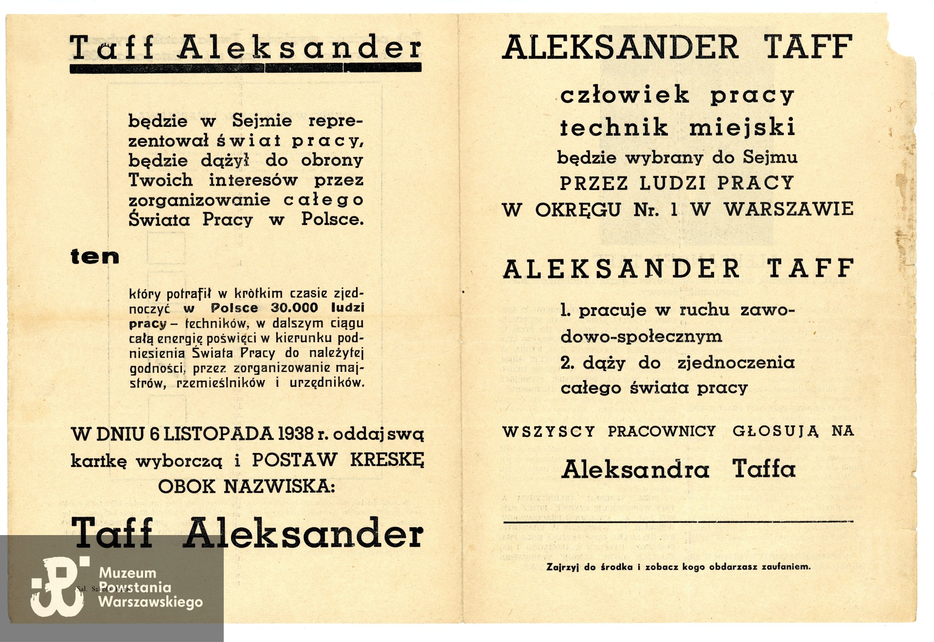 Ze zbiorów rodzinnych, udostępniła wnuczka Powstańca, p. Paulina Taff. Skany wykonano w Muzeum Powstania Warszawskiego, 06/2024