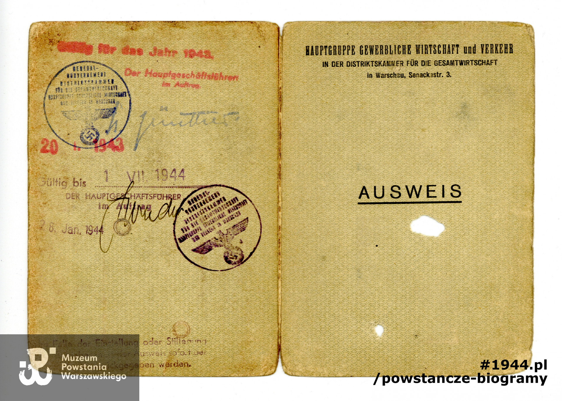 Z archiwum rodzinnego p. Krystyny Prószyńskiej