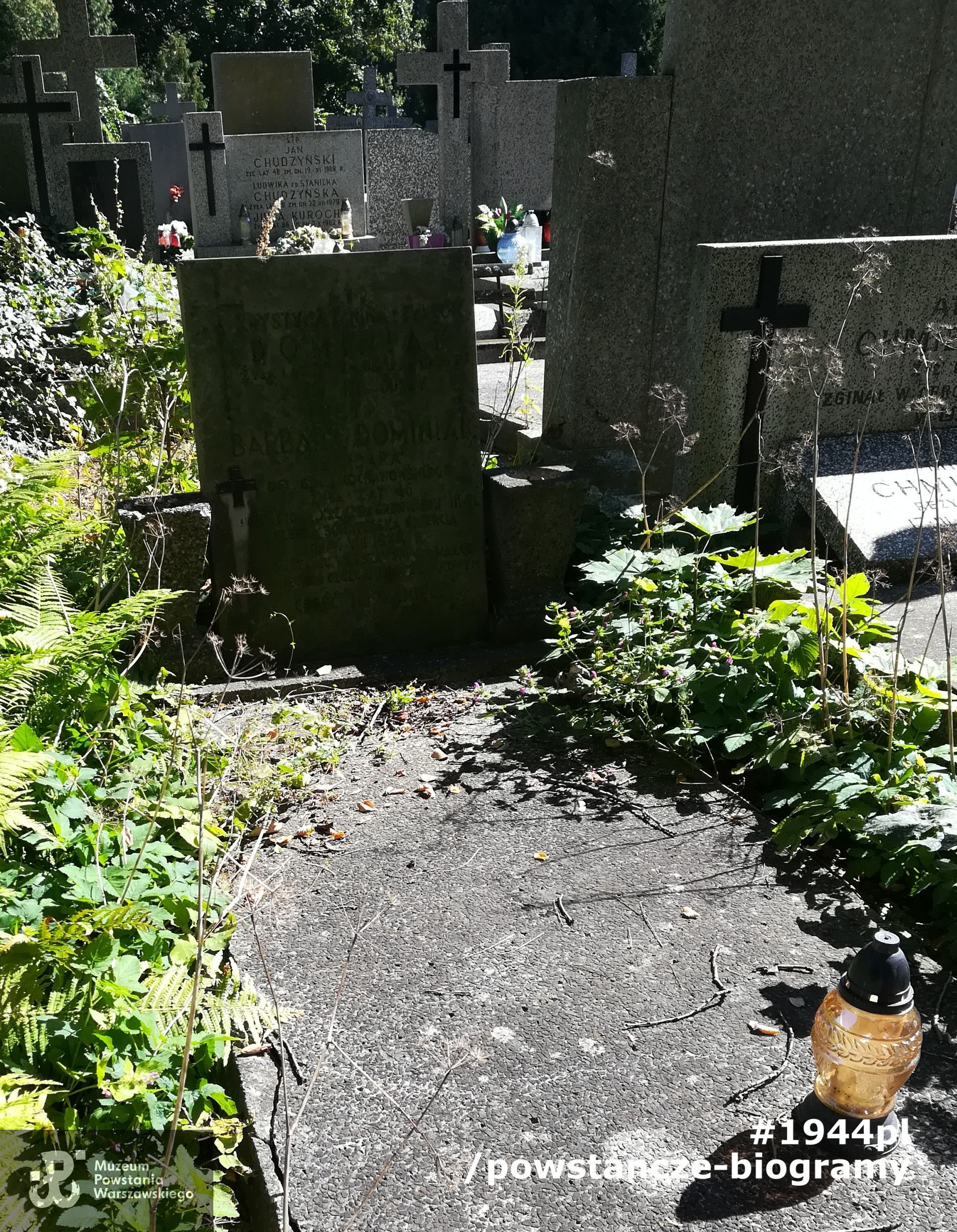 Mogiła na Cmentarzu Bródnowskim w Warszawie, kw. 22 G - 4- 1, fot. Jarosław Maliniak/MPW