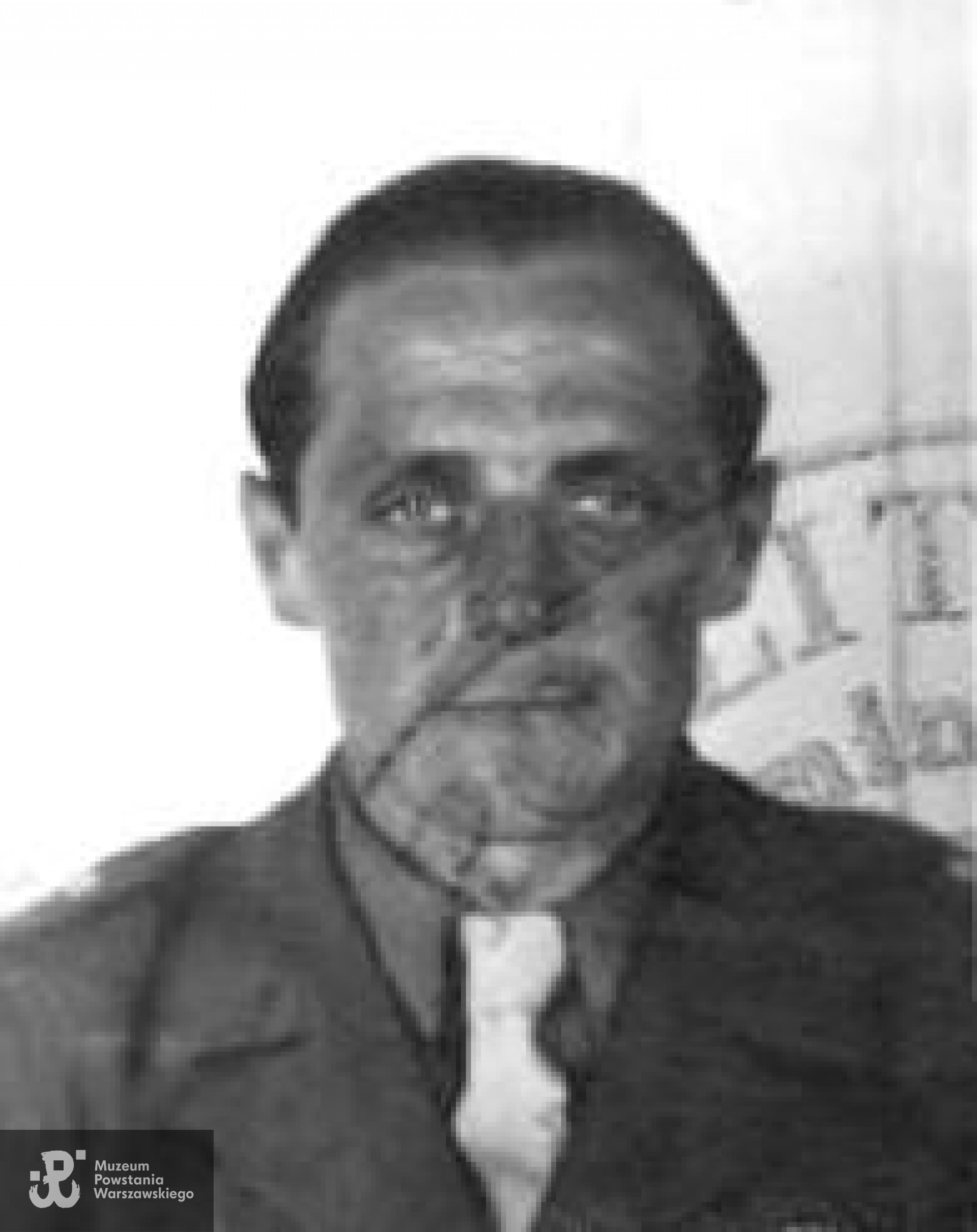 Janusz Kustowski, zdjęcie legitymacyjne, prawdopodobnie  1945 lub 1946 r. [MPW]