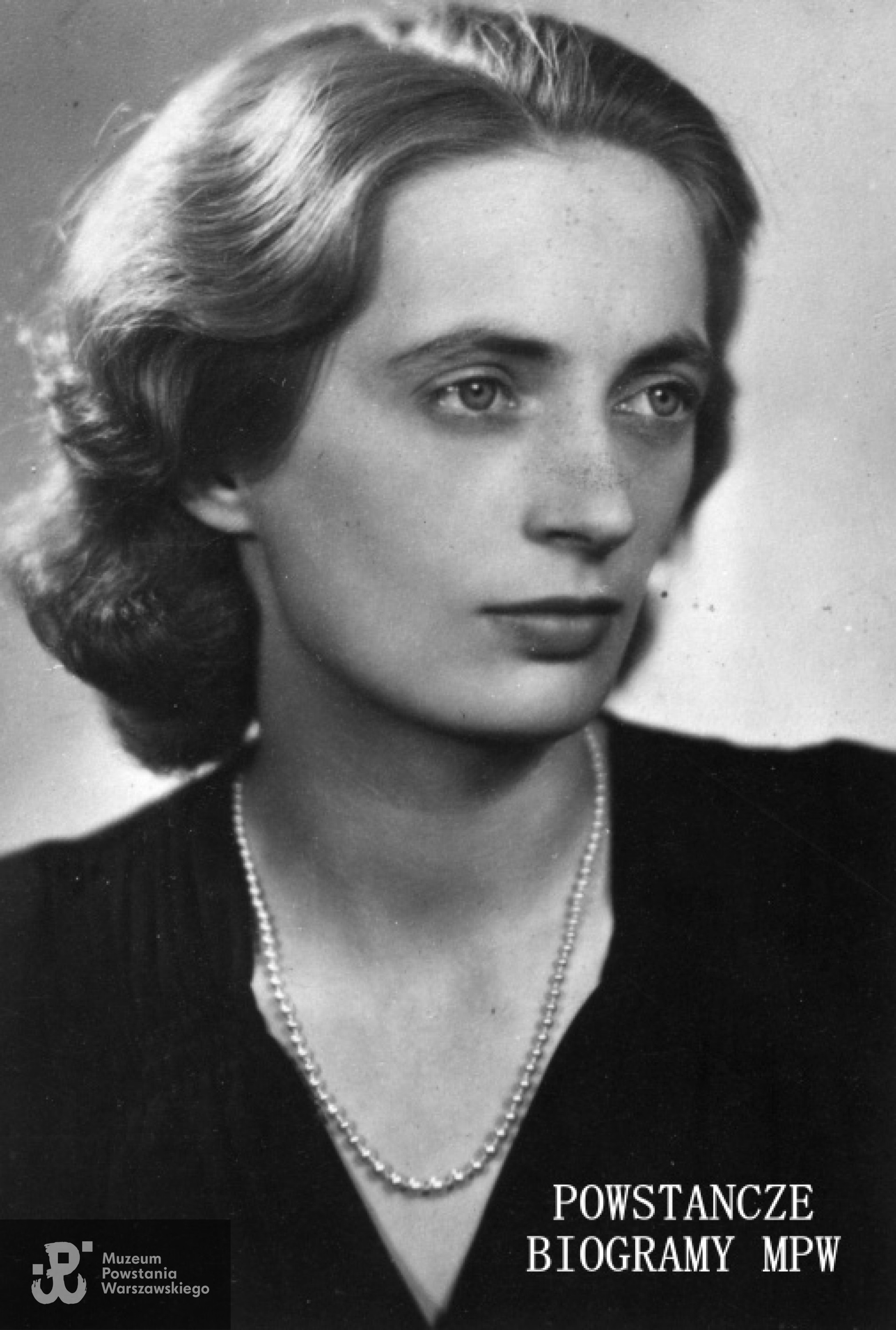 Alicja Ewa Bronst "Pantera". Fot. ze zbiorów Muzeum Powstania Warszawskiego, sygn. MPW-IK/3165