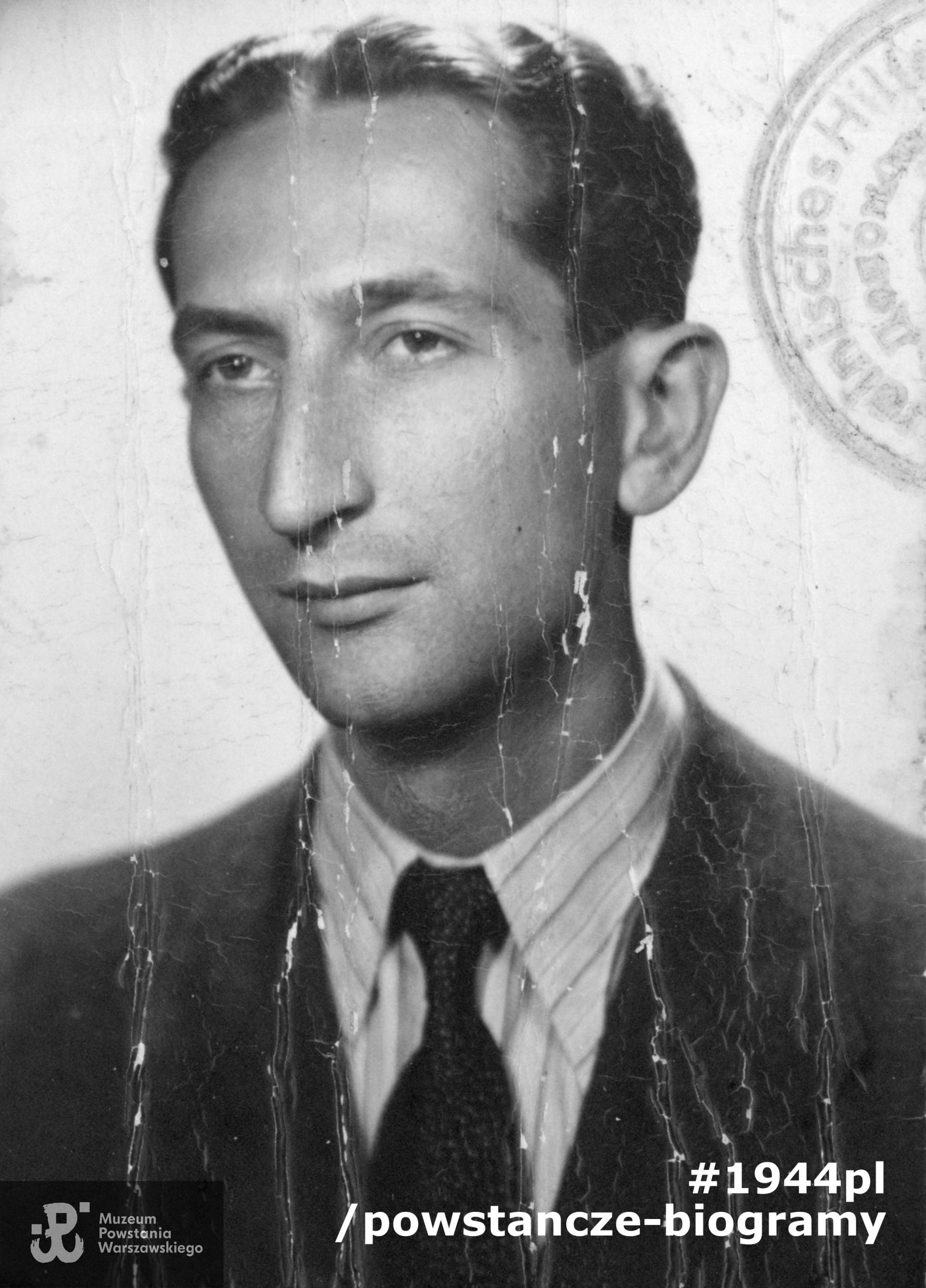 Fot. z dokumentów z okresu okupacji. Ze zbiorów rodzinnych, dzięki uprzejmości p. Ewy Bieżan