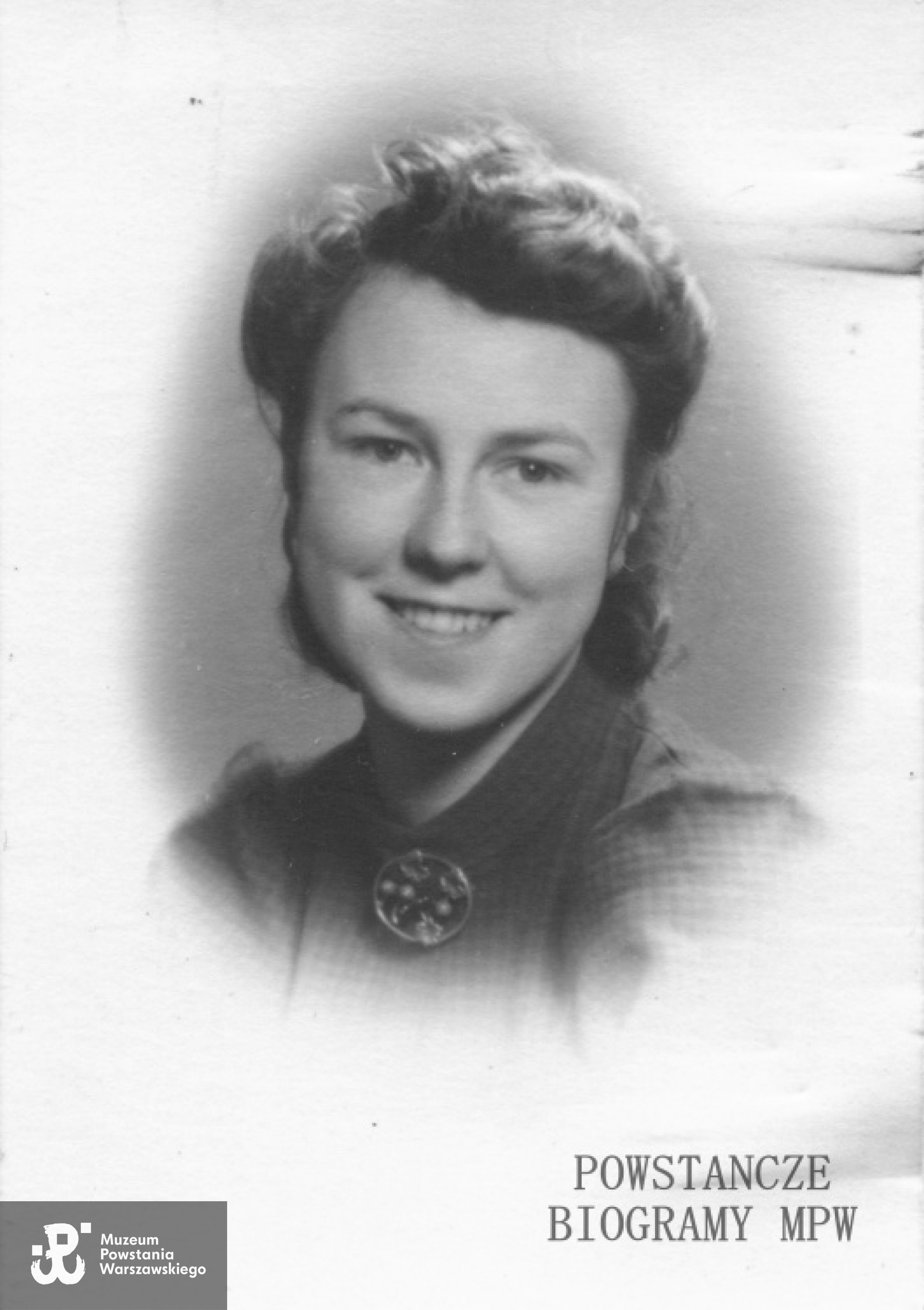 Krystyna Wanda Witek (Witkówna) "Kalina" (1921-2008). Fot. archiwum rodzinne
