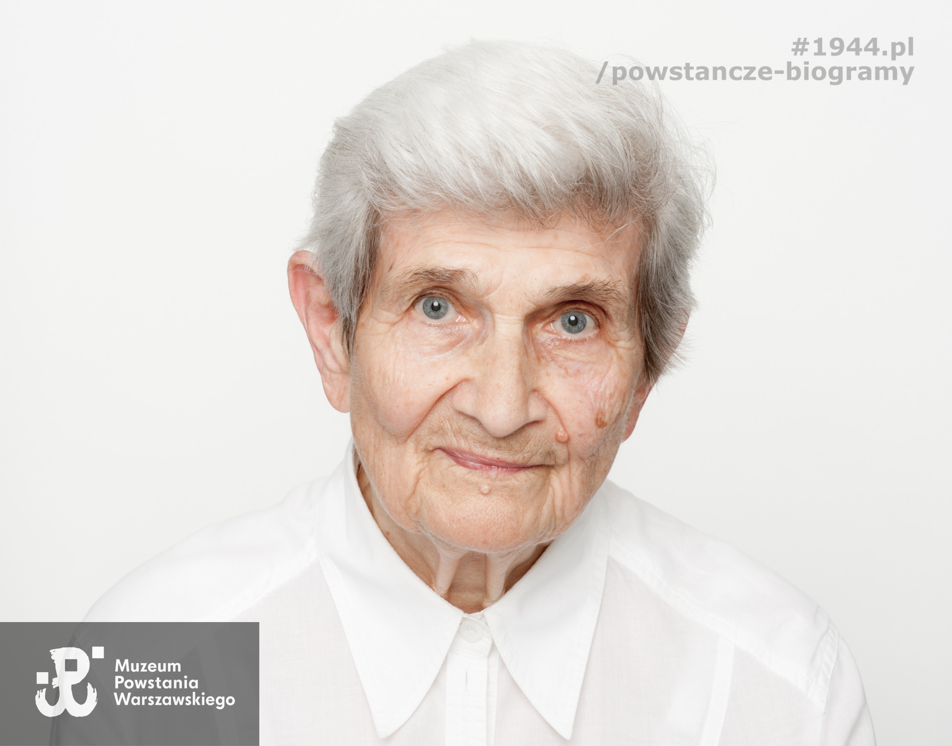 Zdjęcie z serii portretów Powstańców Warszawskich wykonanych w ramach projektu "1944/70/2014" realizowanego przez grupę WWPHOTO dla uczczenia 70. rocznicy wybuchu Powstania Warszawskiego. Muzeum Powstania Warszawskiego, 22.07-04.08 2013.