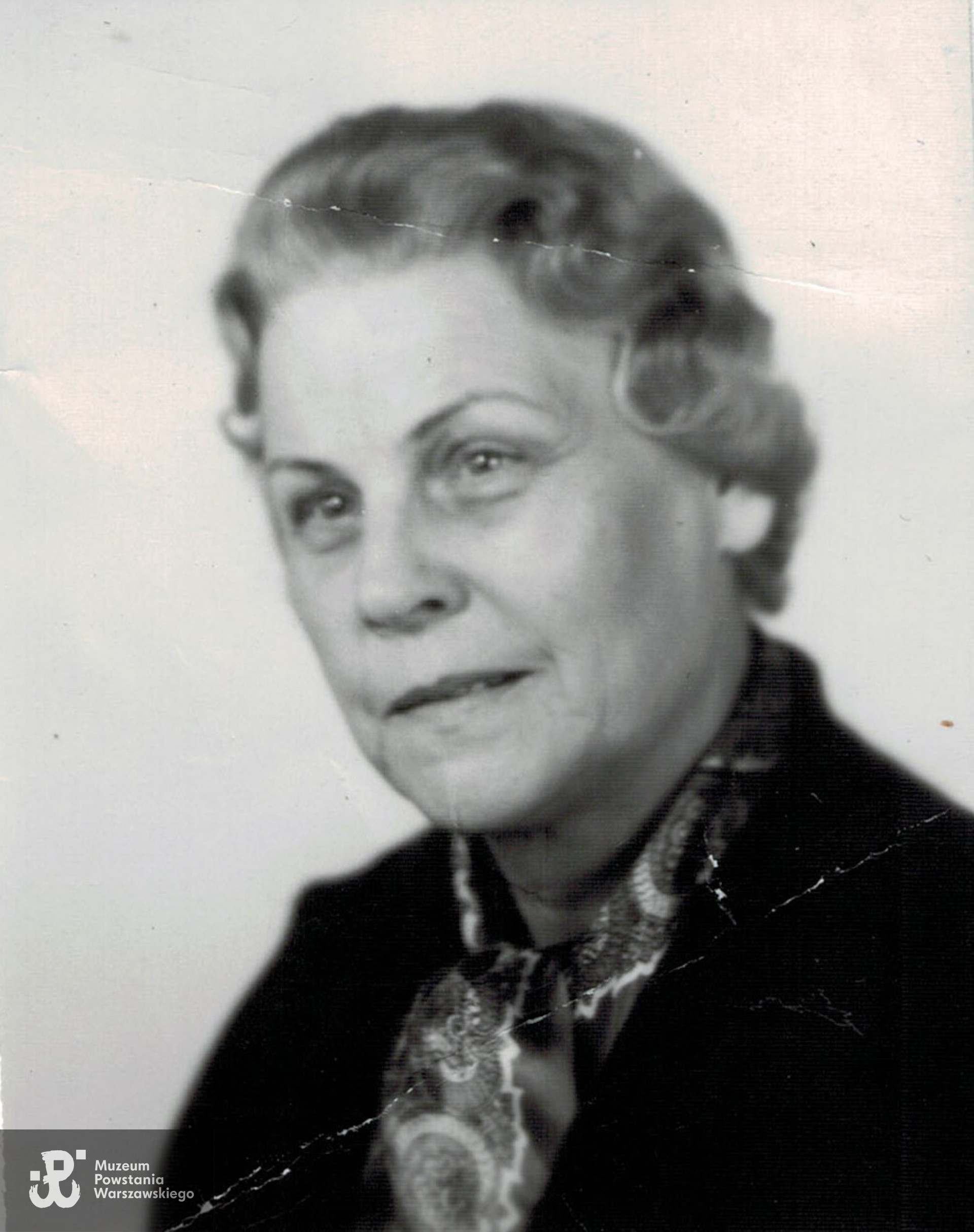 Irena Kubiak, fotografia powojenna -  lata 80-te XX w. Fot. ze zbiorów rodzinnych, skan udostępnił p. Jan Szubski, wnuk Ireny Kubiak