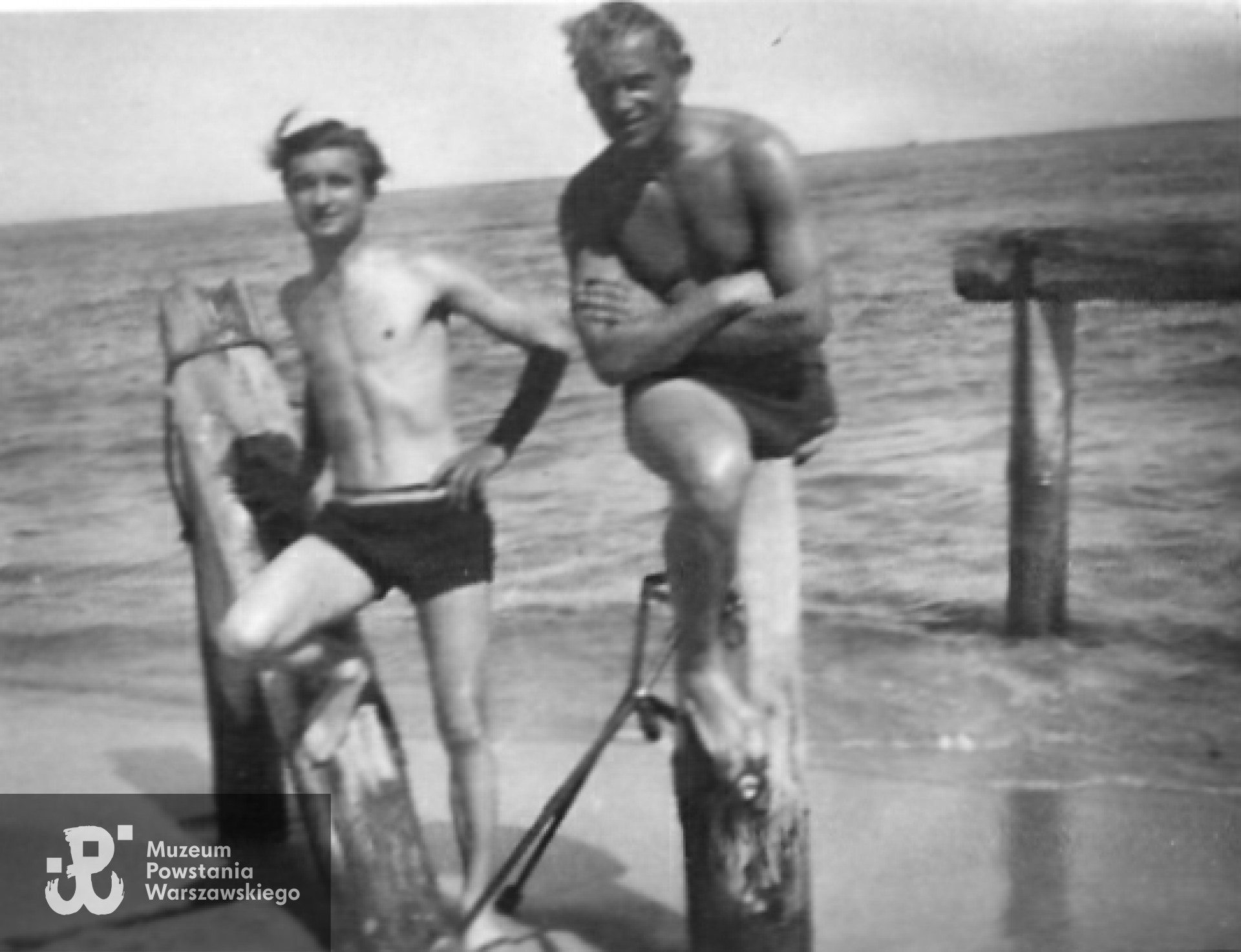 Wacław Czyszek i A. Brojek, Hel lata 50.