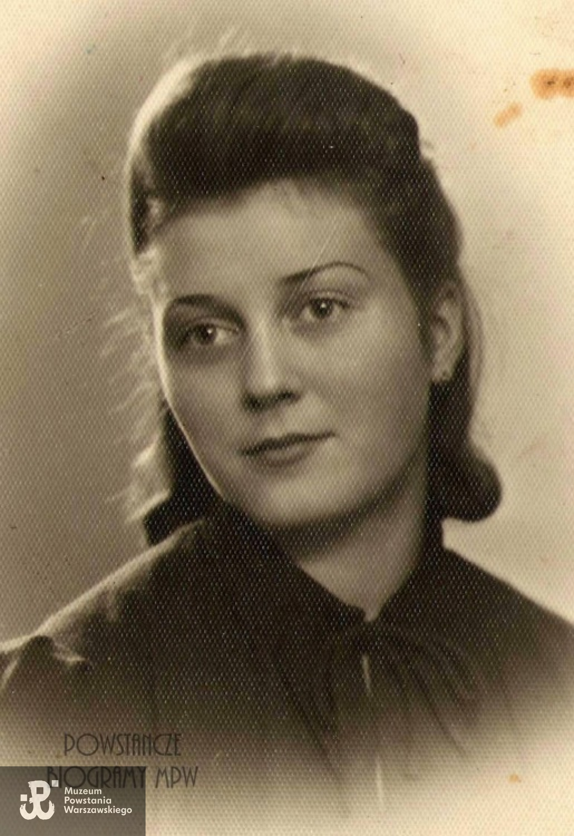 Jadwiga Dedek - Piotrowska ' Jadzia". Fot. z archiwum Zygmunta Piotrowskiego