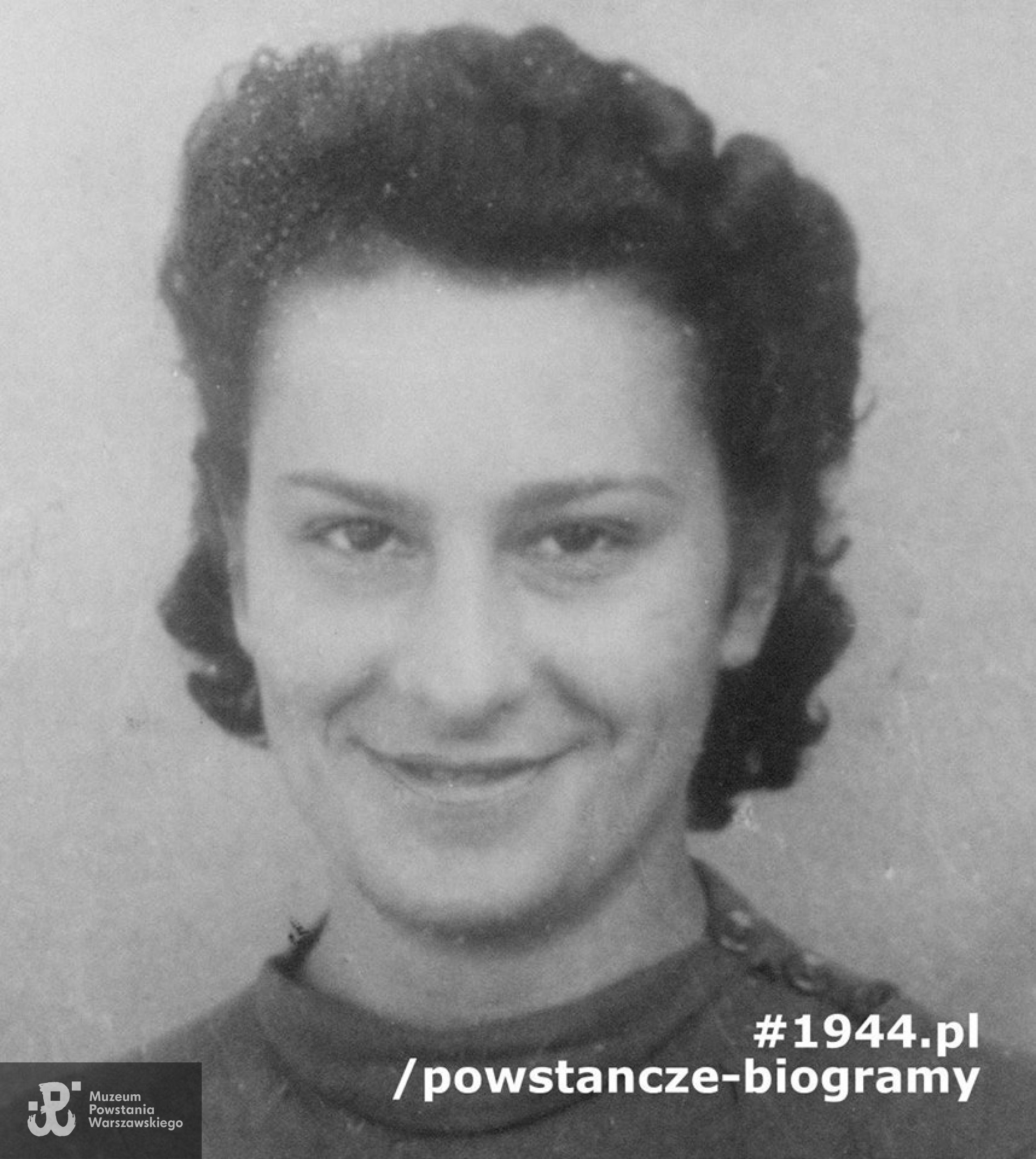 Hanna Wagner "Anna", "Hanka", "405" (1919-1947). Fot. ze zbiorów Muzeum Powstania Warszawskiego - materiały Ewy Orlikowskiej-Krasnowolskiej