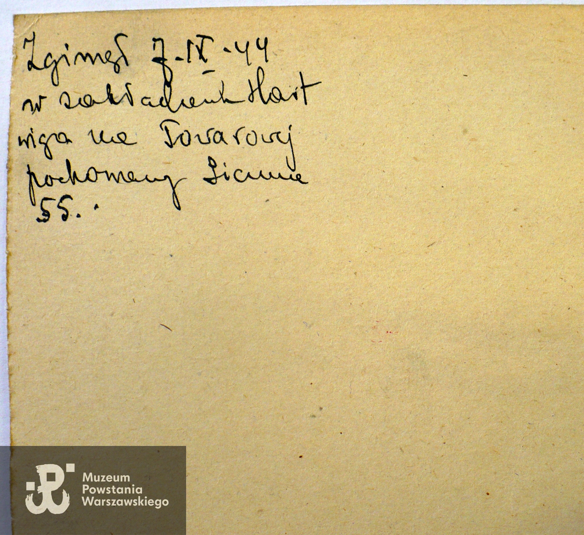 Polski Czerwony Krzyż - kartoteka