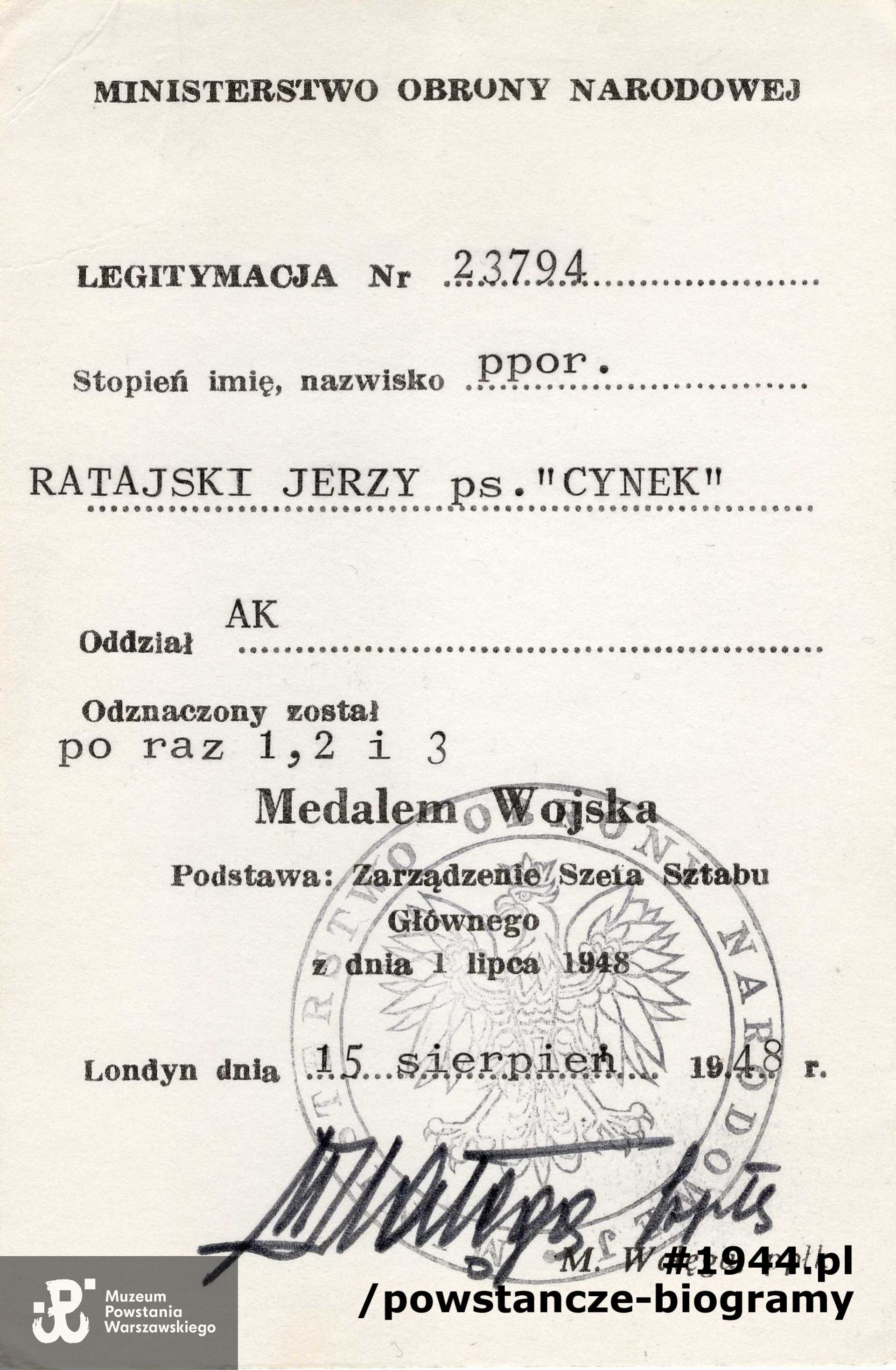 Ze zbiorów Muzeum Powstania Warszawskiego, P/8978