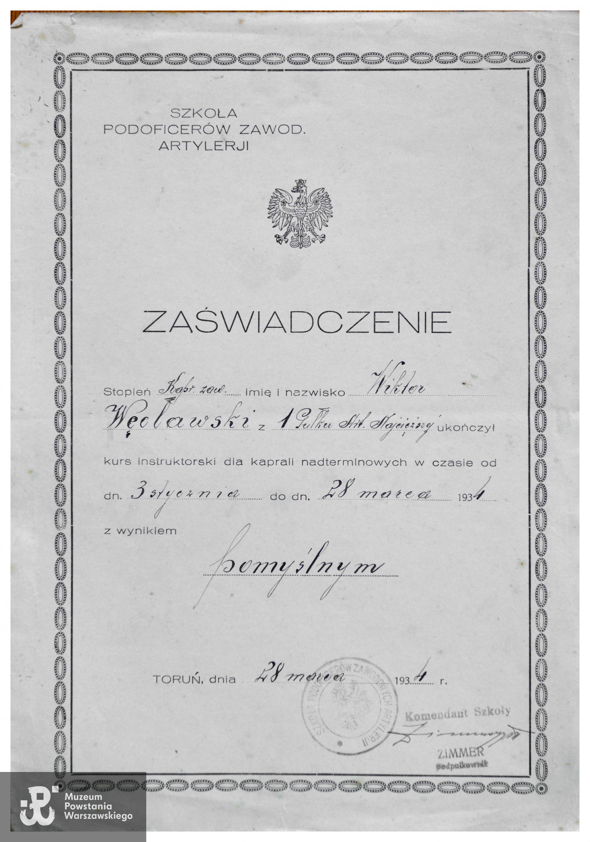 Ze zbiorów rodzinnych p. Piotra Węcławskiego