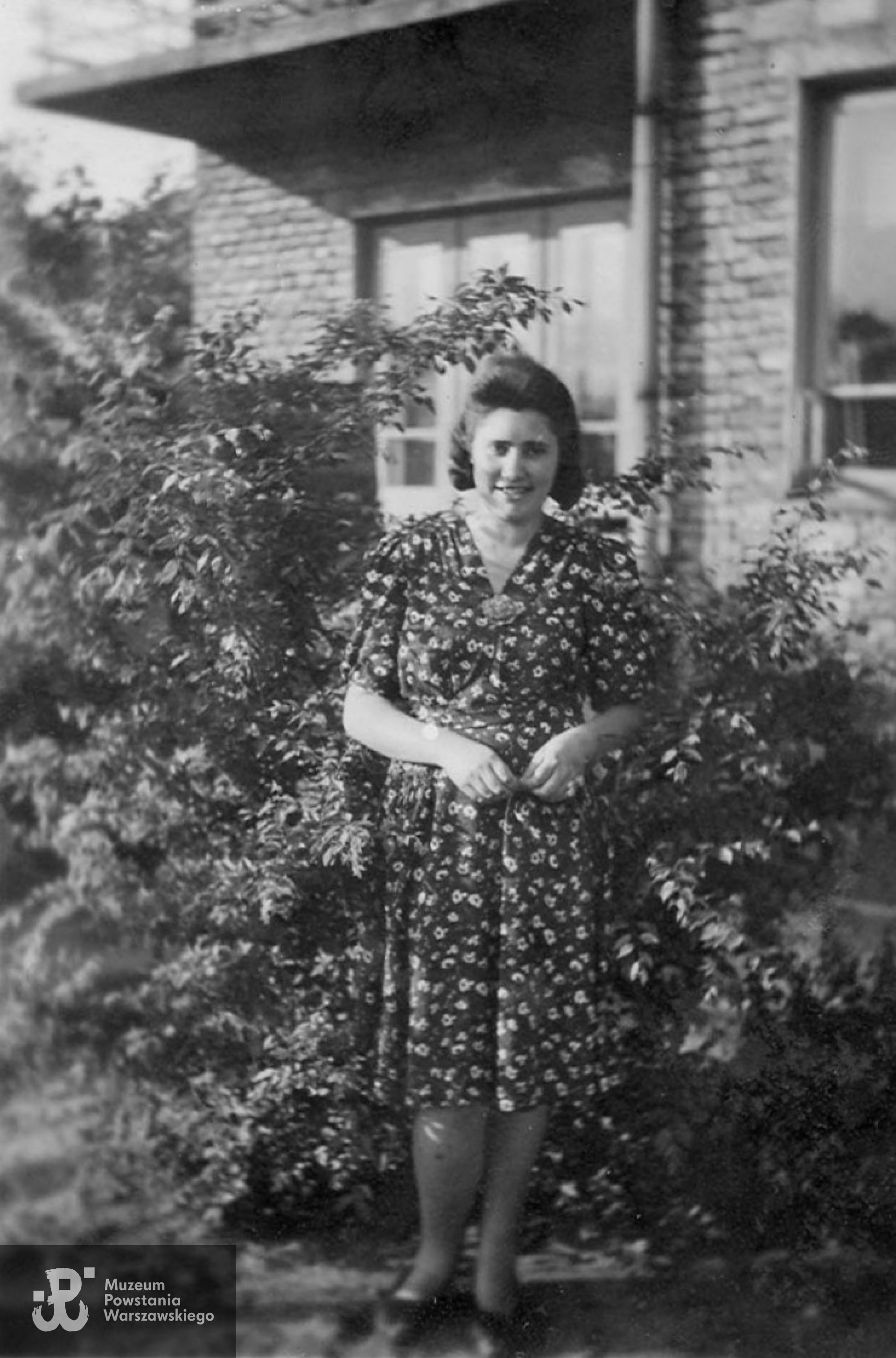 Danuta Maria Glantz (1925-1944). Fot. ze zbiorów Muzeum Powstania Warszawskiego, sygn. P/2598, dar p. Eugenii Borowskiej