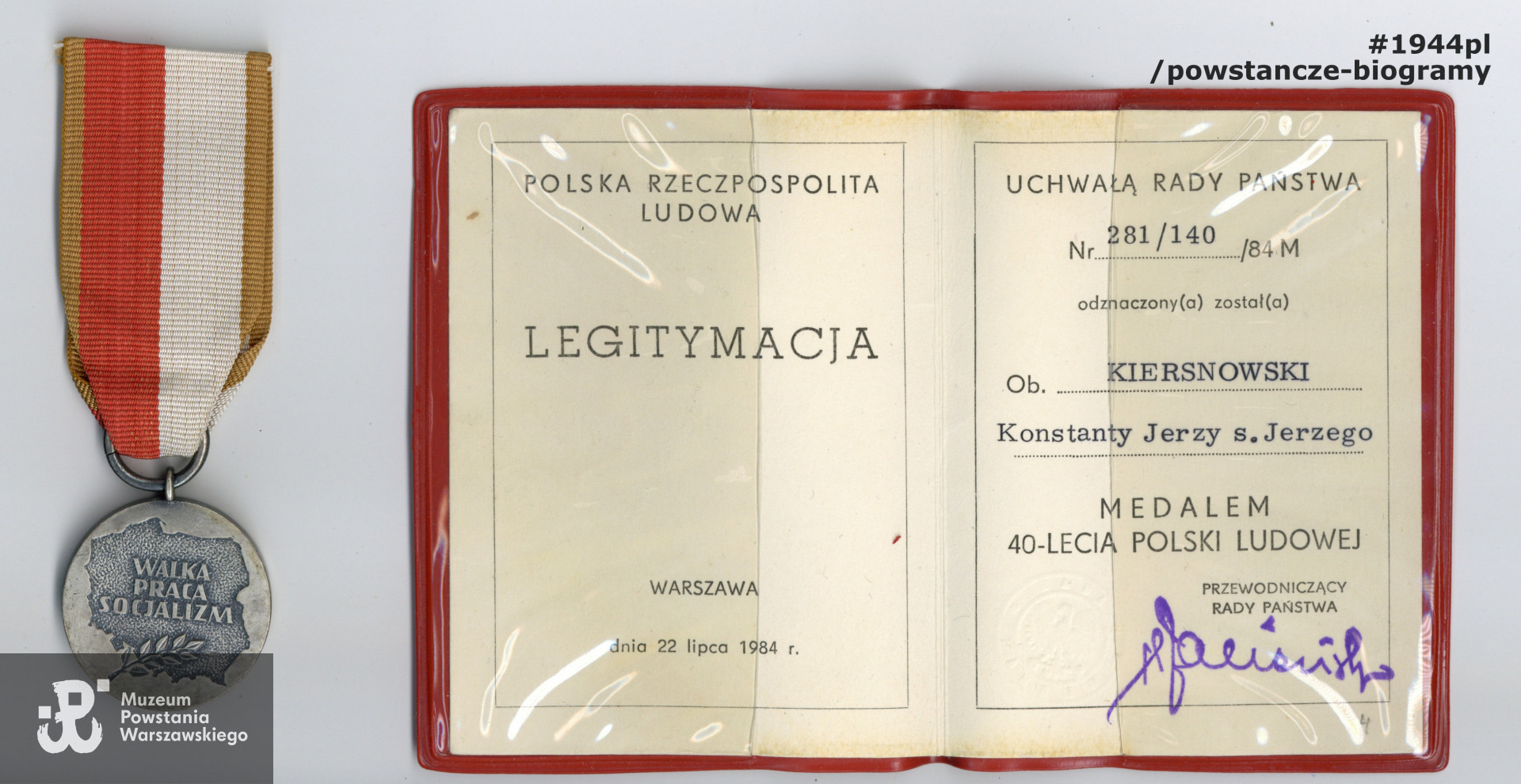 Z  archiwum rodzinnego p. Jolanty Stasiak z d. Kiersnowskiej