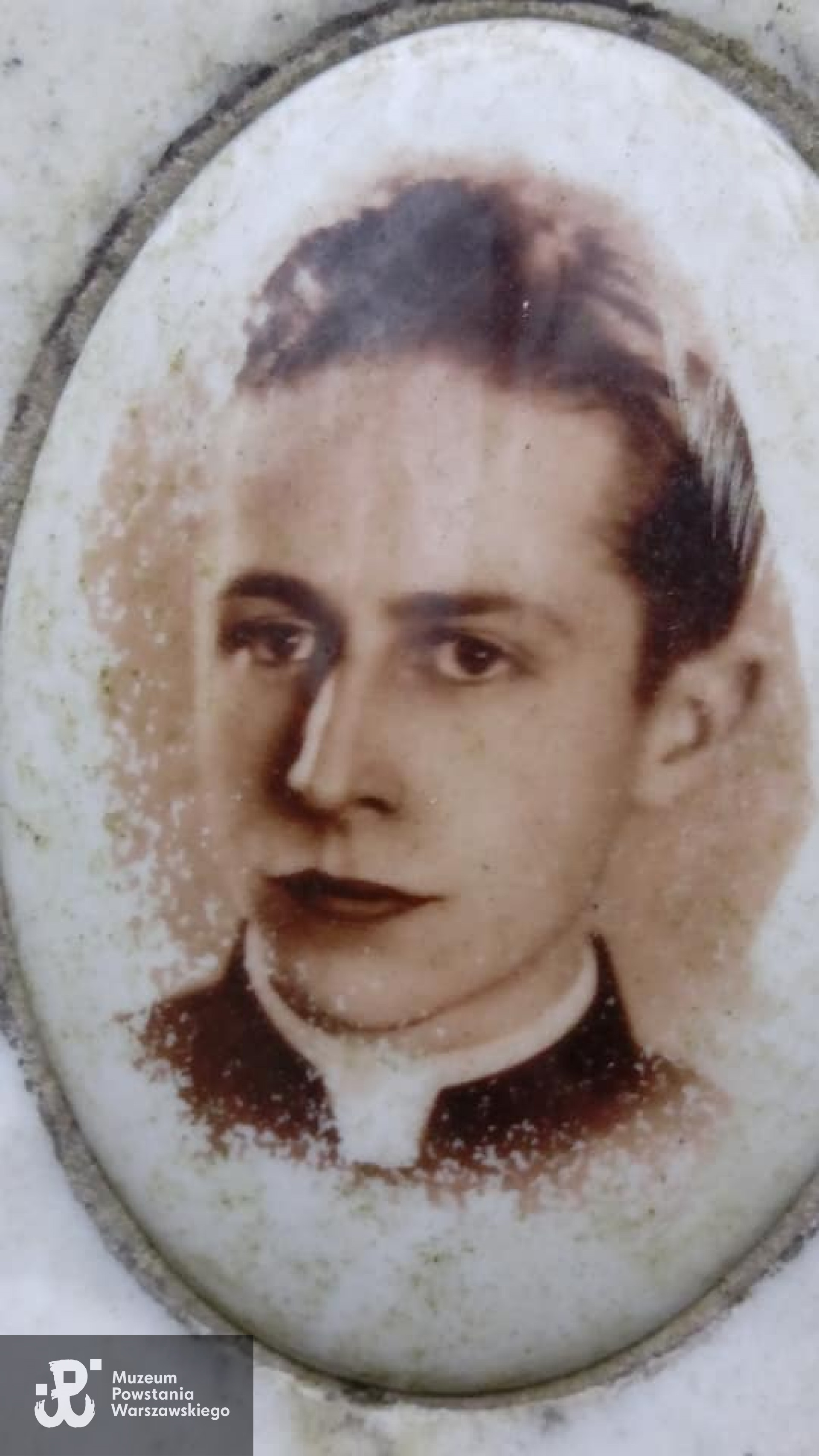 Antoni Braunszweig. Zdjęcie z mogiły symbolicznej. Udostępniła p. Adrianna Dukat