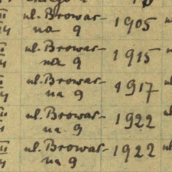 Archiwum Państwowe m. st. Warszawy - Listy ekshumowanych