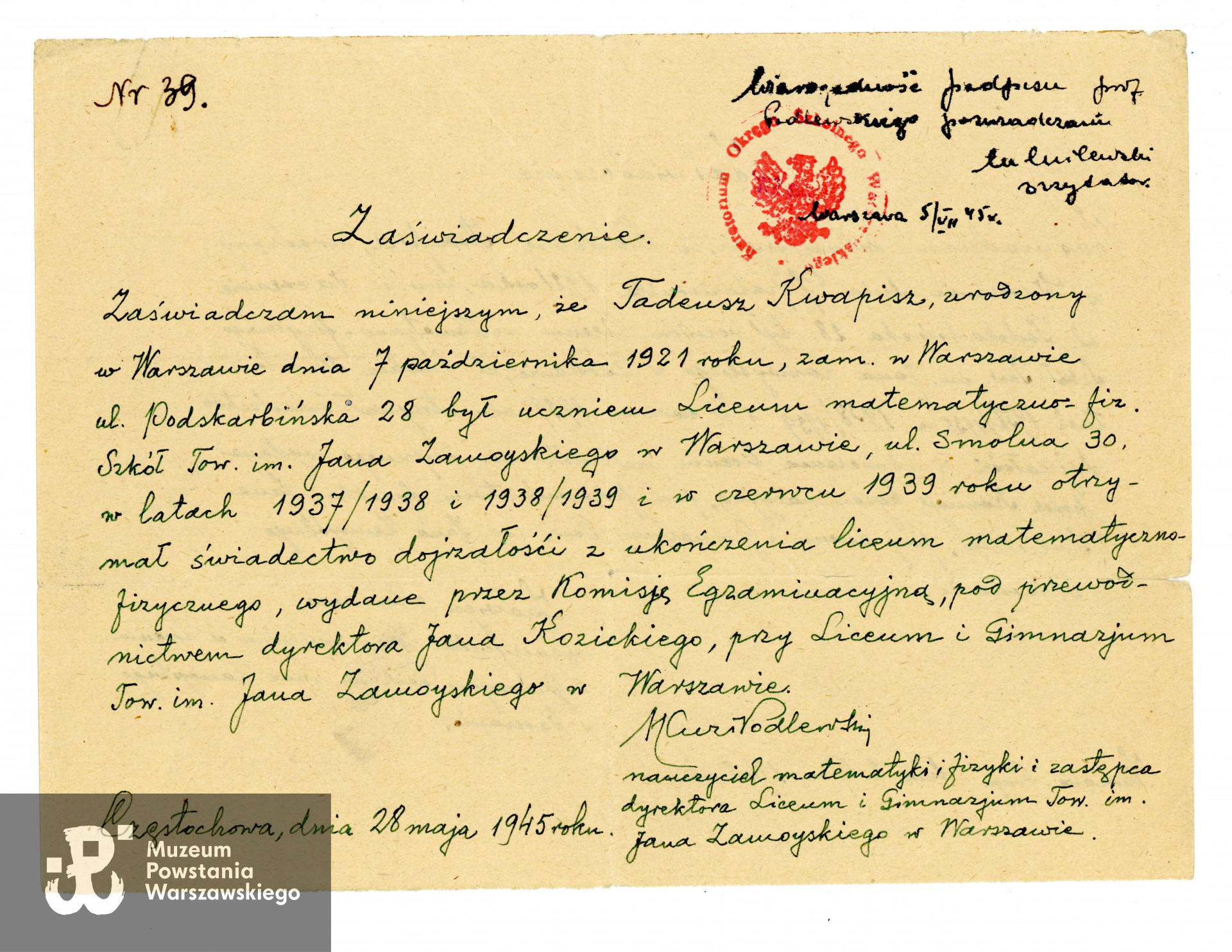 Z archiwum rodzinnego