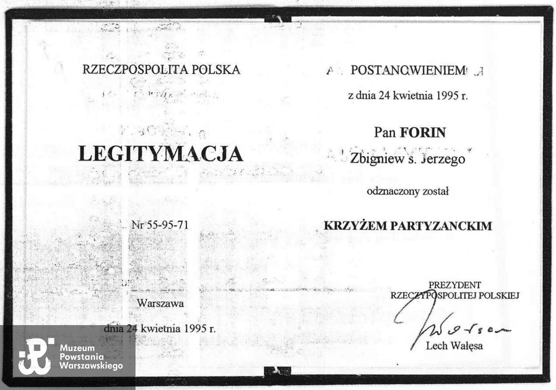 Skan: materiały do Słownika Uczestników PW - zasób Pokoju Kombatanta MPW