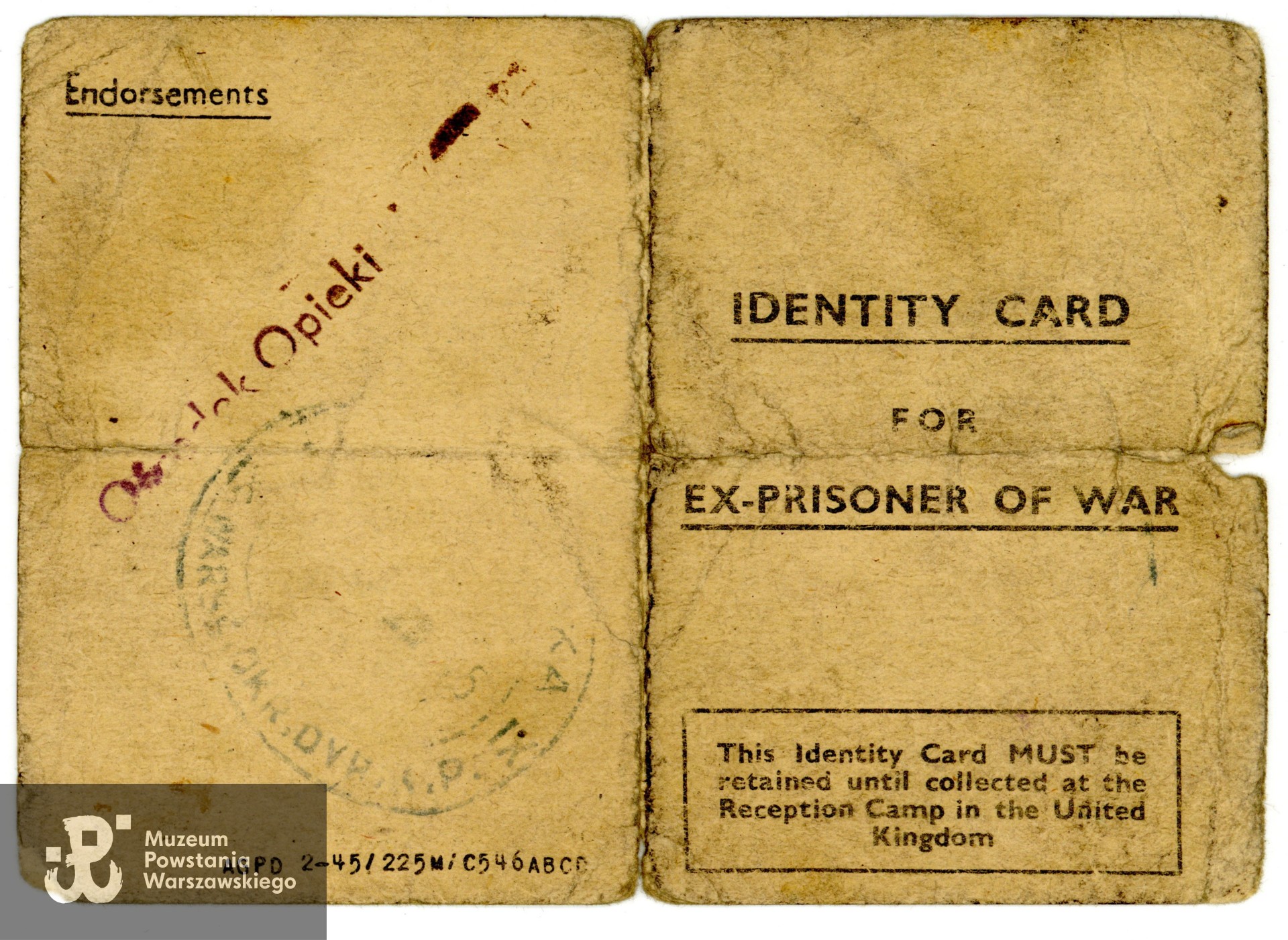 Z archiwum rodzinnego p. Hanny Łazowskiej, wnuczki Powstańca. Skany wykonano w Muzeum Powstania Warszawskiego, 07/2024