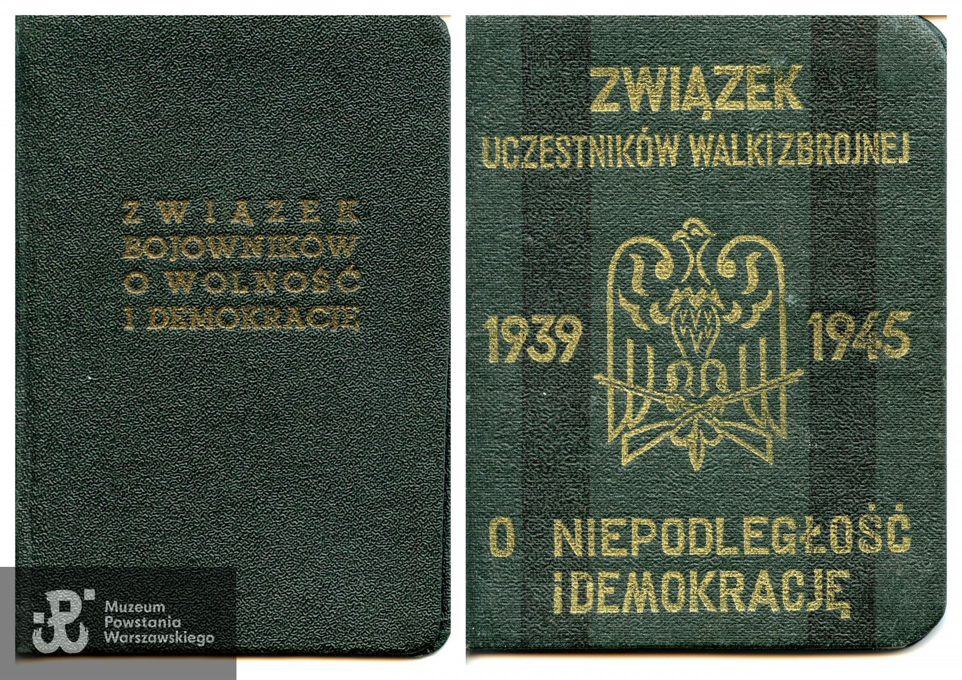 Legitymacje ZBoWiD. Dokument ze zbiorów rodzinnych p. Andrzeja Frydryszaka ps. Michał