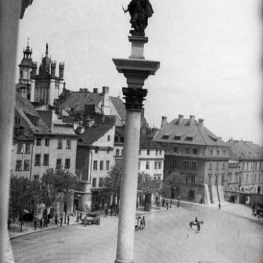 Diapozytywy z lat 1935 - 38 przedstawiające ulice Warszawy, Lublina, Zakopanego