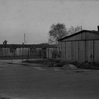 negatywy fotografii z Polskiego Szpitala Wojskowego w Zeithain autorstwa Czesława Gerwela