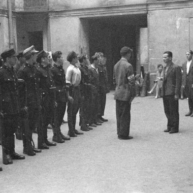 Fotografia z Powstania Warszawskiego autorstwa Eugeniusza Lokajskiego