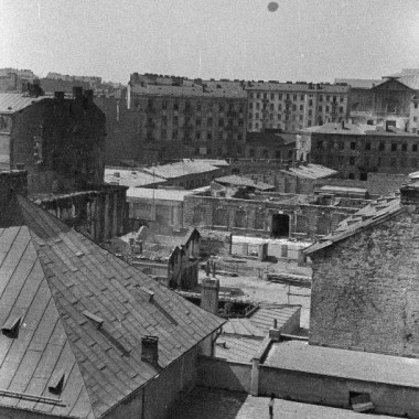 Fotografia z Powstania Warszawskiego autorstwa Eugeniusza Lokajskiego