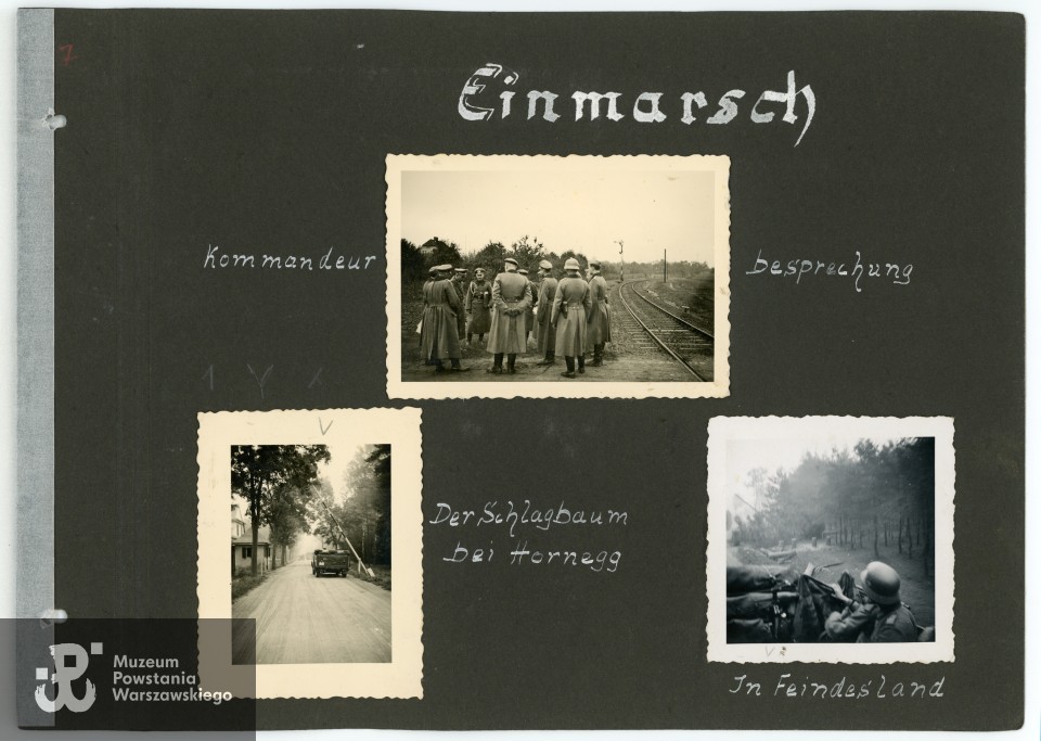 Tytuł karty: Einmarsch [Najazd]