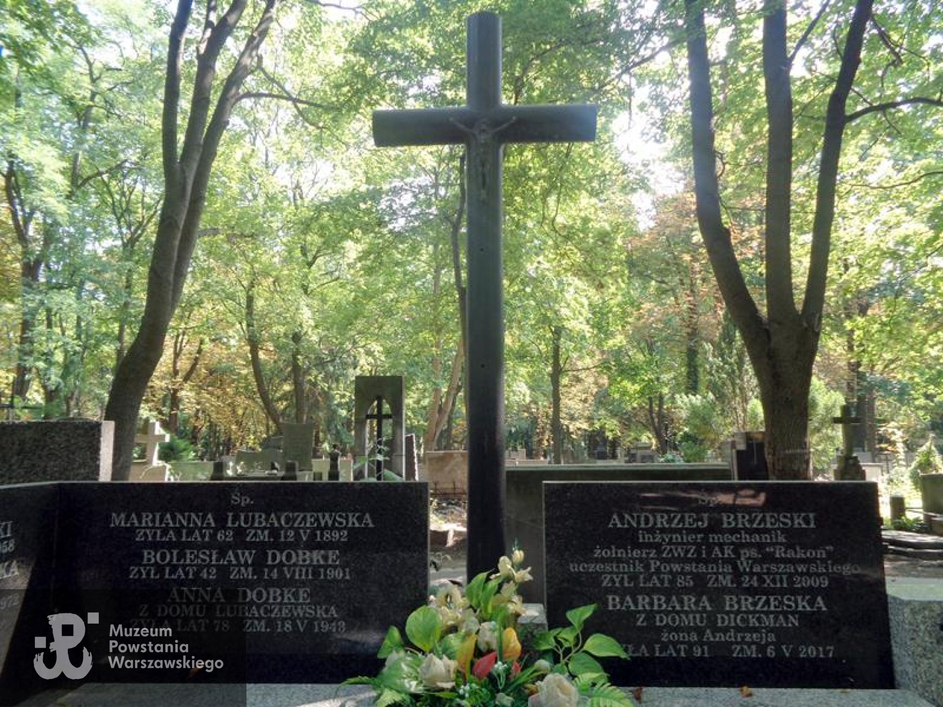 Źródło: https://cmentarze.um.warszawa.pl/pomnik.aspx?pom_id=53387 [dostęp: 9.04.2025].