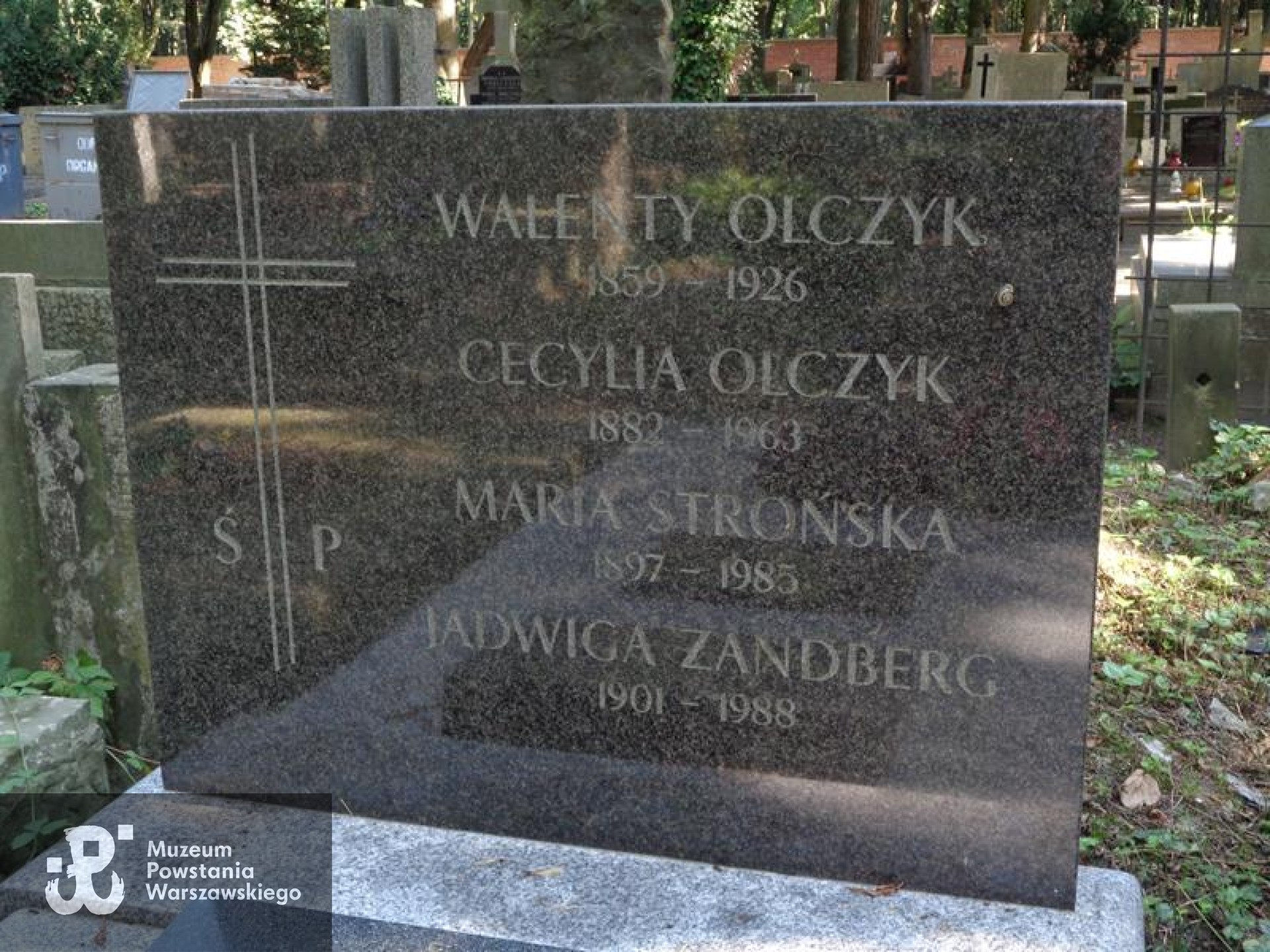 Źródło: https://cmentarze.um.warszawa.pl/pomnik.aspx?pom_id=67267 [dostęp: 23.10.2025].