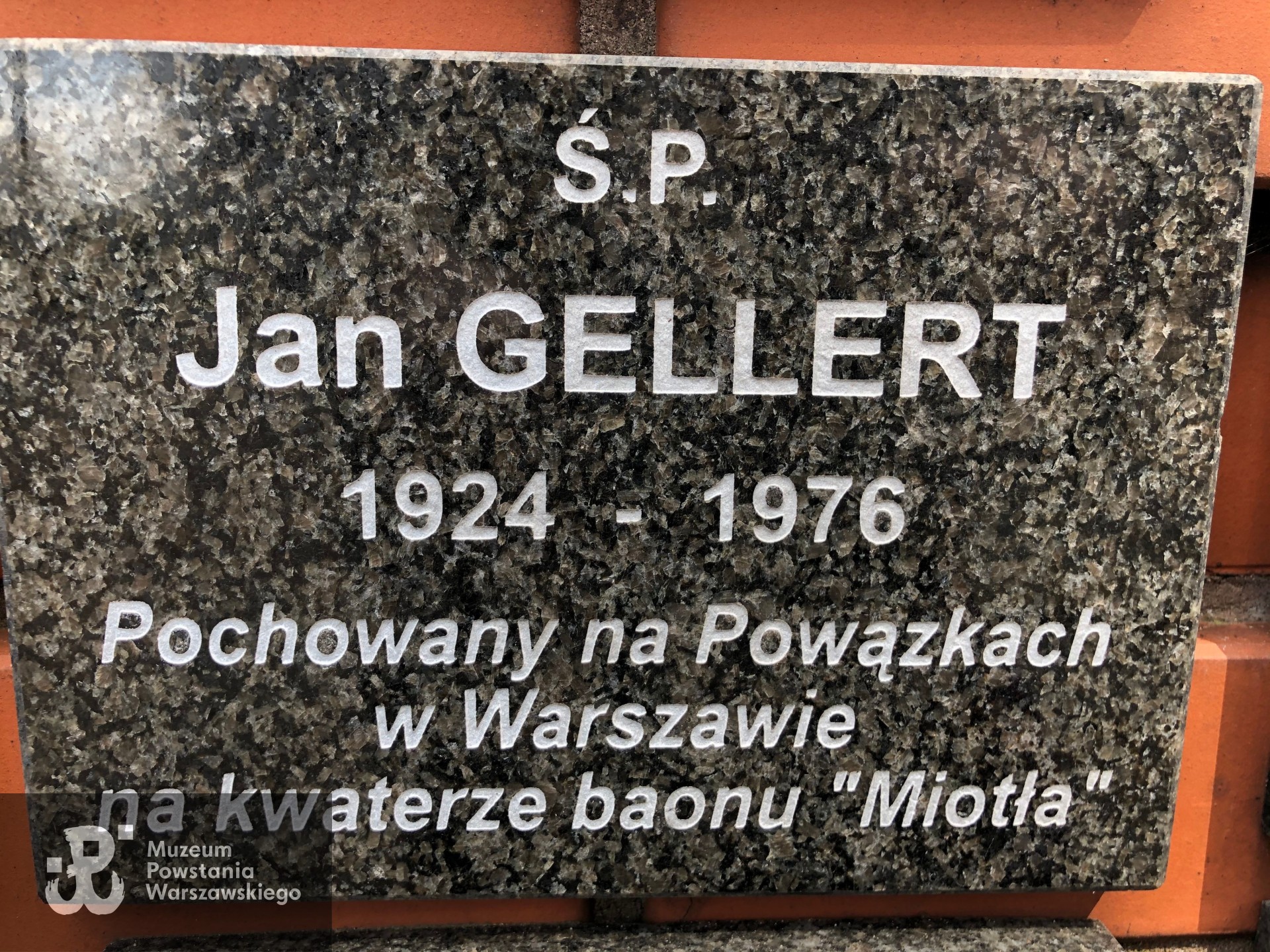 Stary cmentarz komunalny w Słupsku
Źródło: https://www.findagrave.com/memorial/226349346/jan-gellert [dostęp: 27.03.2026].