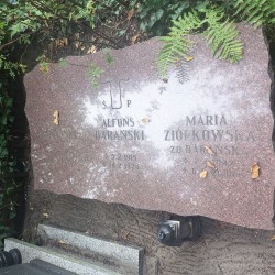 Źródło: https://www.findagrave.com/memorial/274419080/alfons-baranski [dostęp: 12.05.2025].