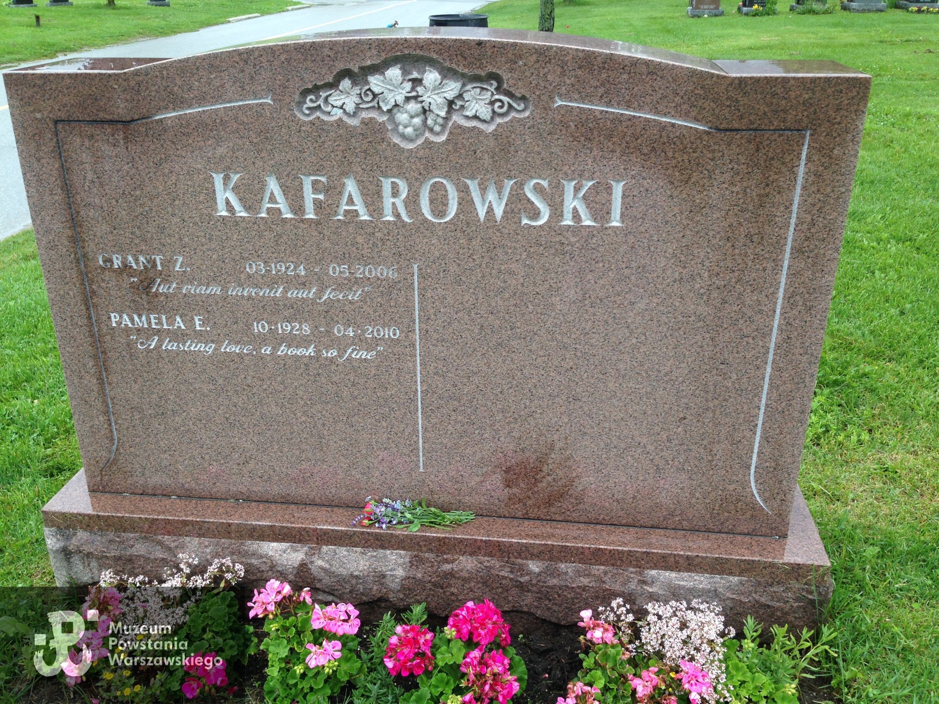 Źródło: https://pl.findagrave.com/memorial/250084478/zygmunt-grant-kafarowski#view-photo=268083632 [dostęp: 29.07.2026].
