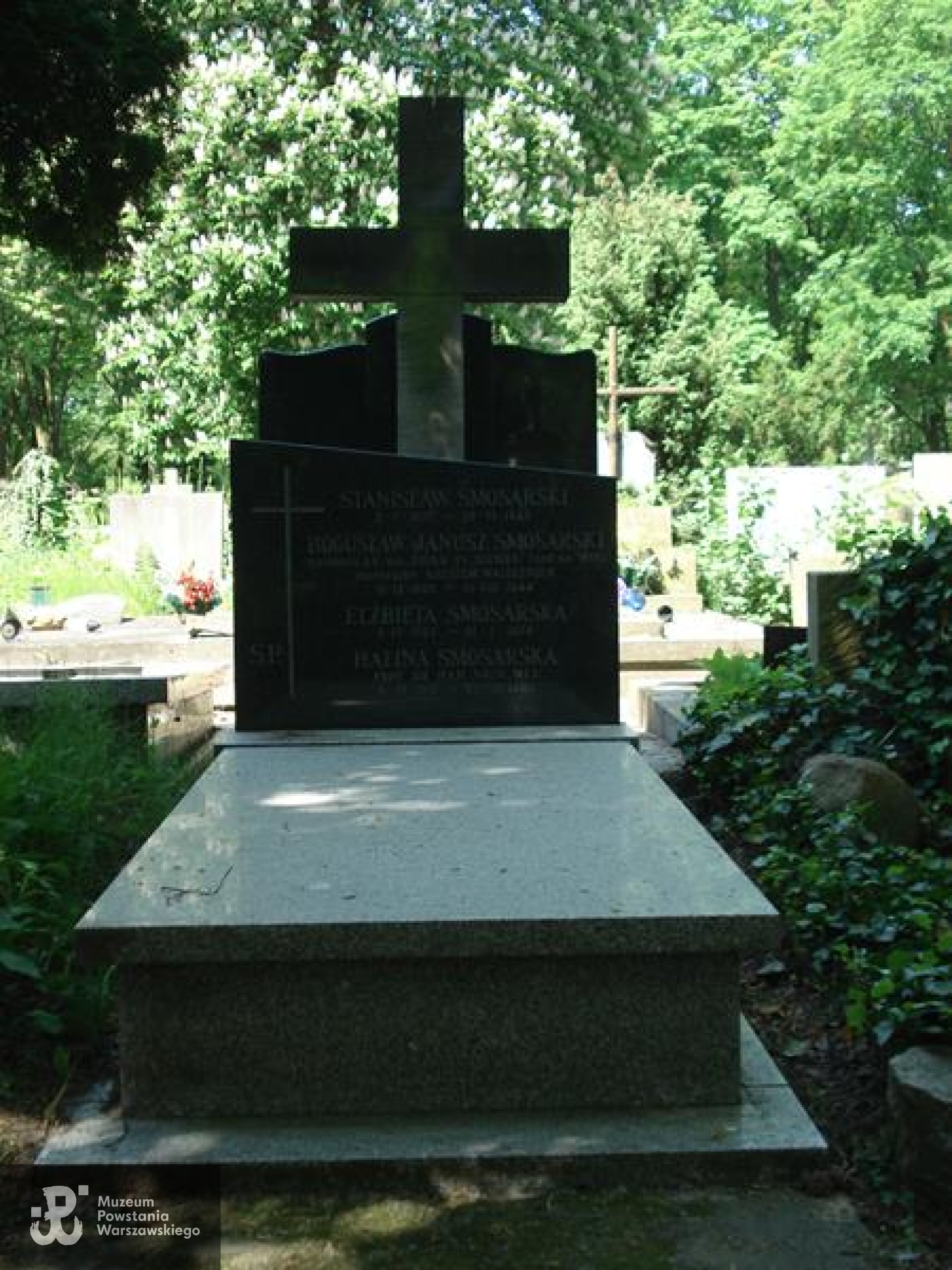 Grób na Starych Powązkach w Warszawie. Źródło: https://cmentarze.um.warszawa.pl/pomnik.aspx?pom_id=42173 [dostęp: 9.02.2026].